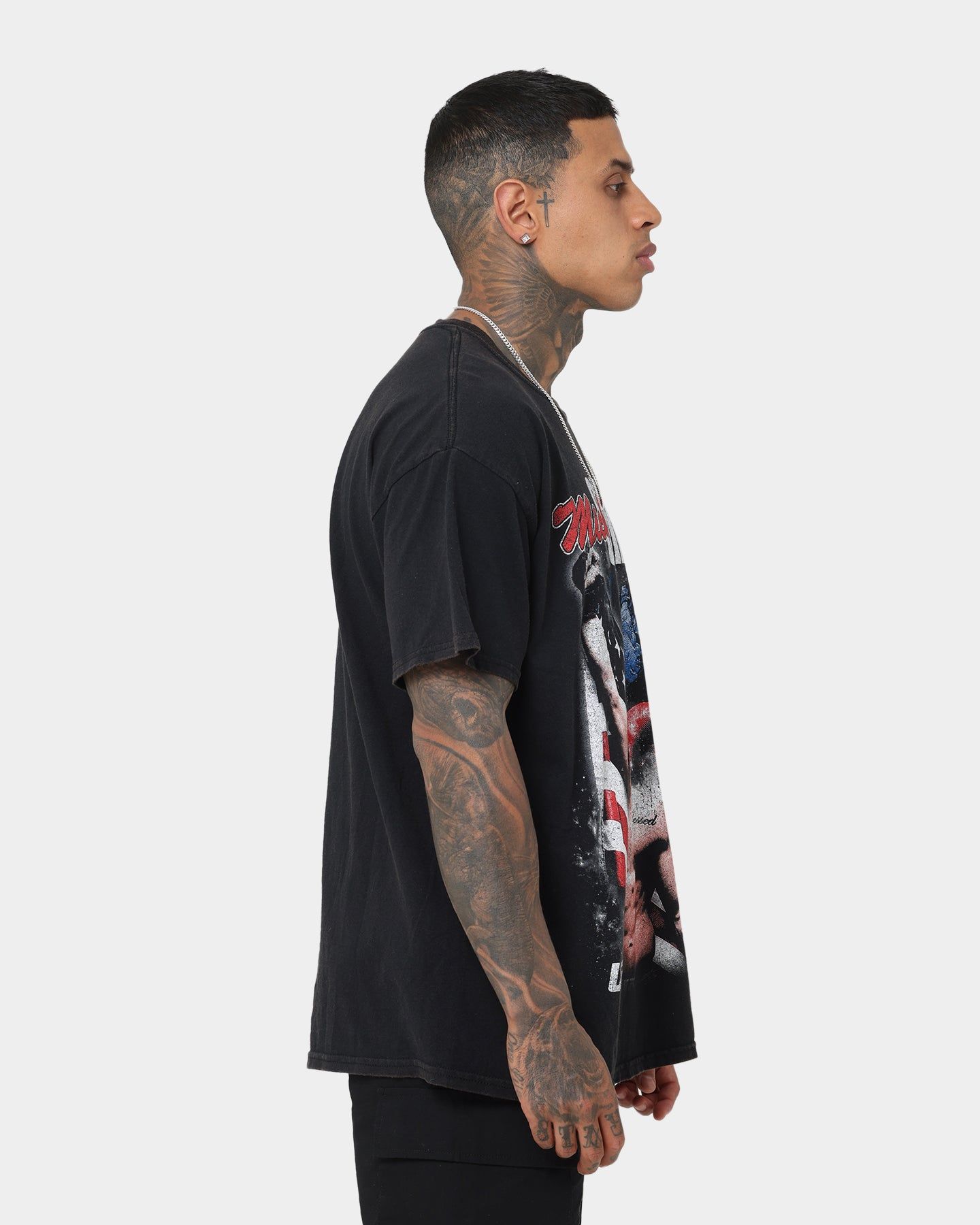 Goat Crew X UFC Michael Chandler Vintage T-Shirt Black Wash sold by Culture Kings product image thumbnail 5