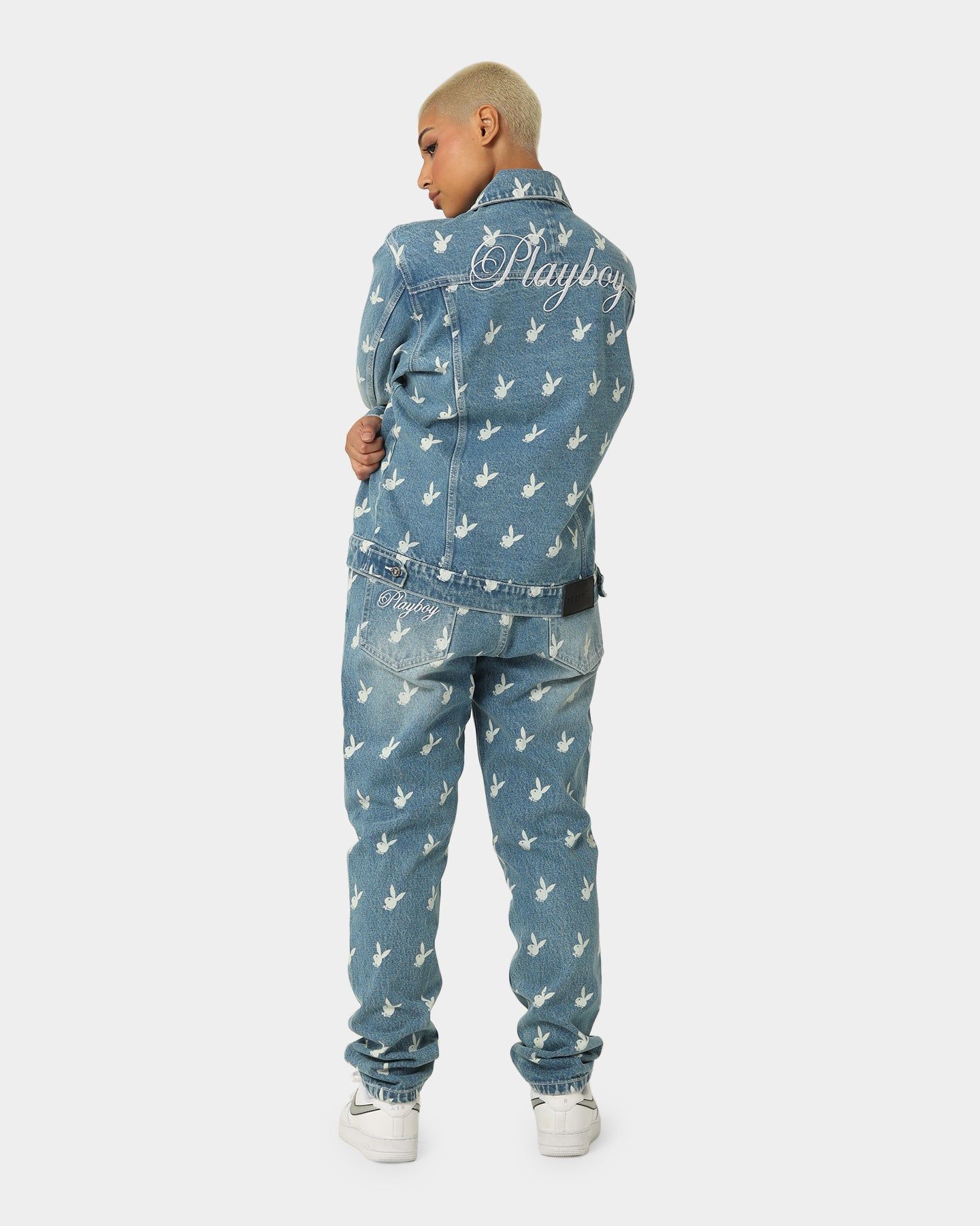 Playboy By CK Players Denim Jacket Vintage Blue sold by Culture Kings product image thumbnail 3