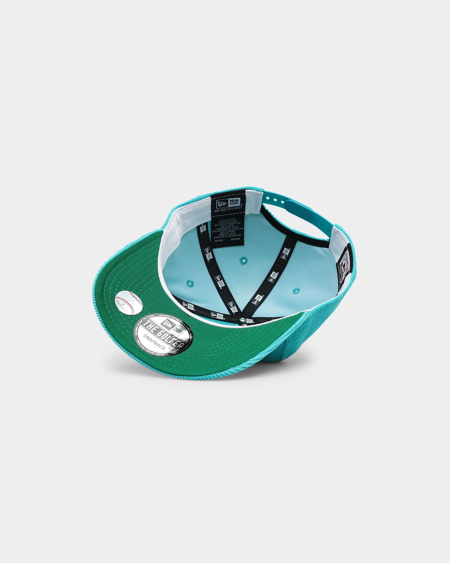 New Era Florida Marlins 'Throwback Corduroy' Golfer Snapback Turquoise sold by Culture Kings product image thumbnail 6