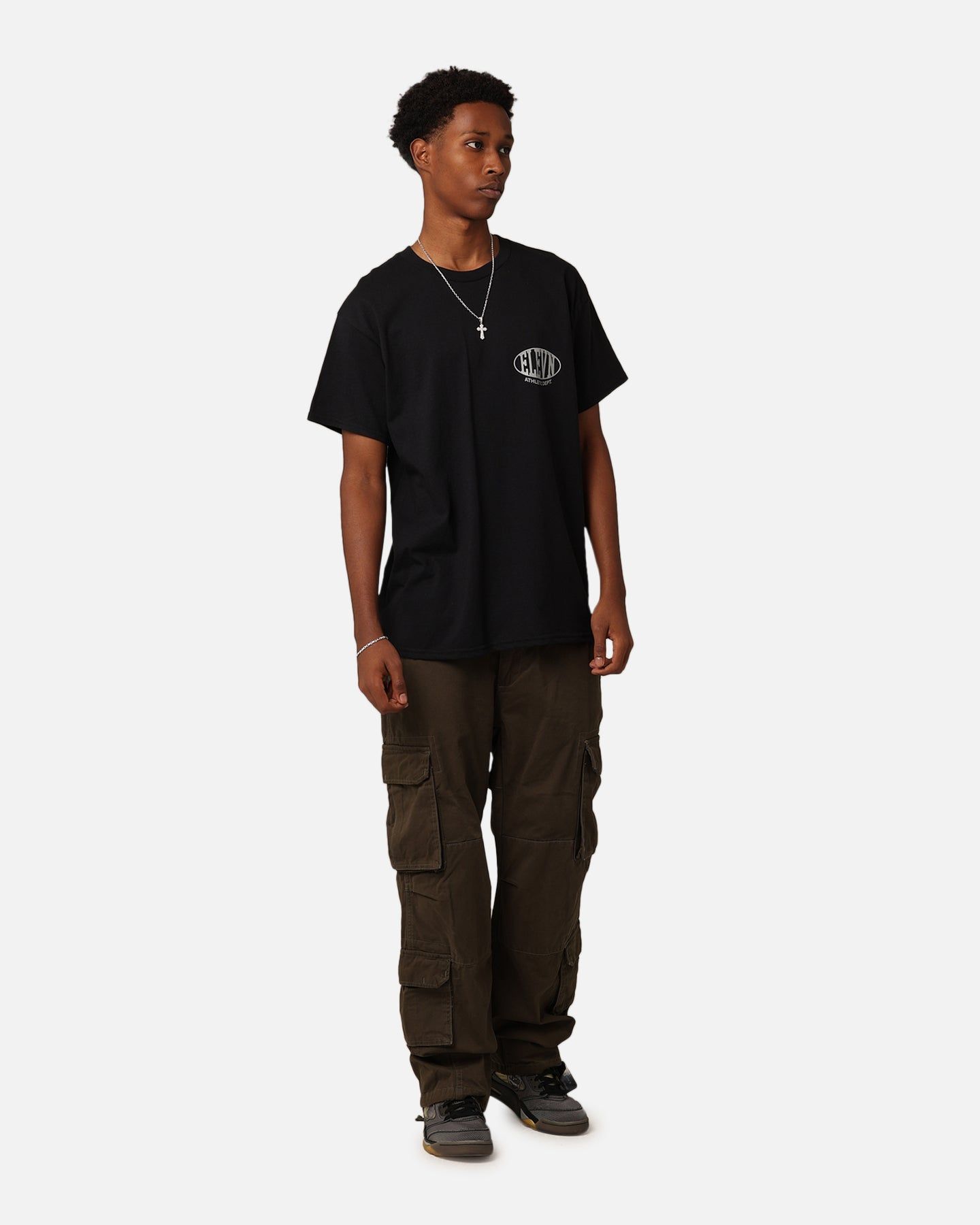 Elevn Clothing Co Athleisure T-Shirt Black sold by Culture Kings product image thumbnail 3