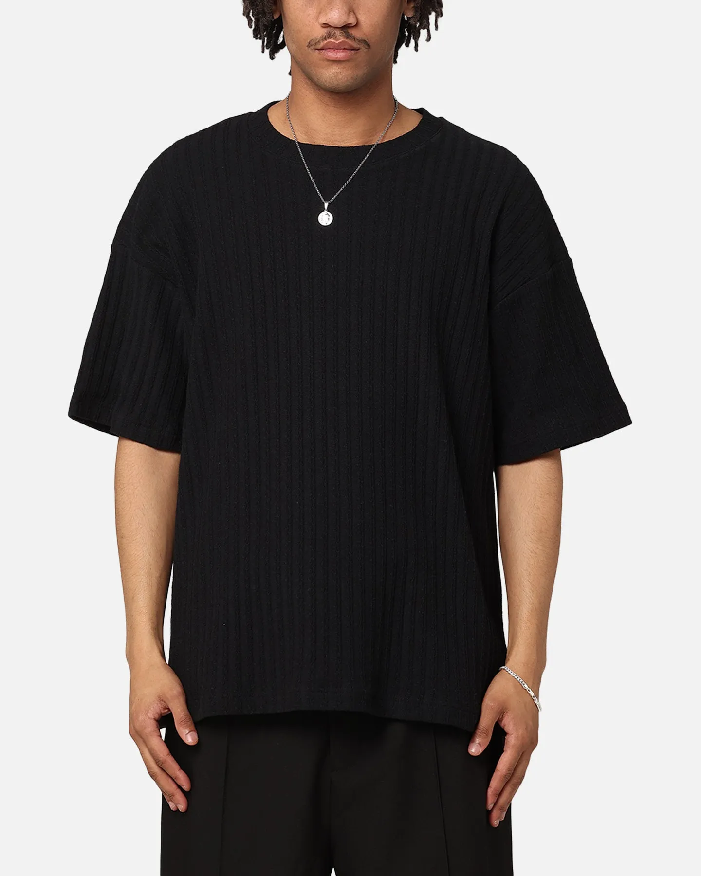 XXIII Karl Knit T-Shirt Black sold by Culture Kings