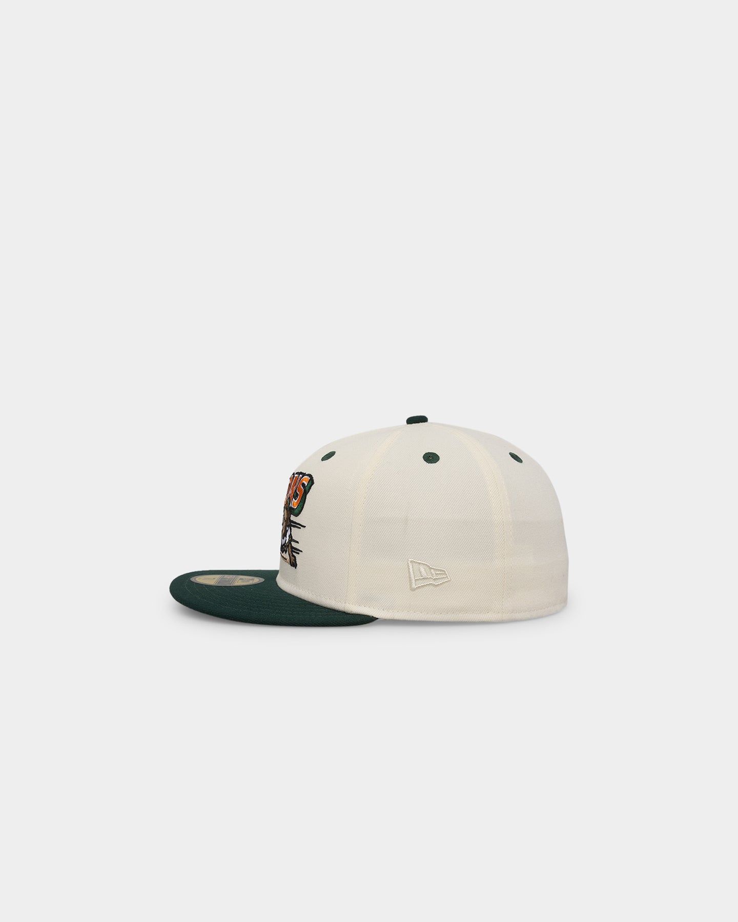 New Era Buffalo Bisons 'Rusty Chrome Green' 59FIFTY Fitted White sold by Culture Kings product image thumbnail 4