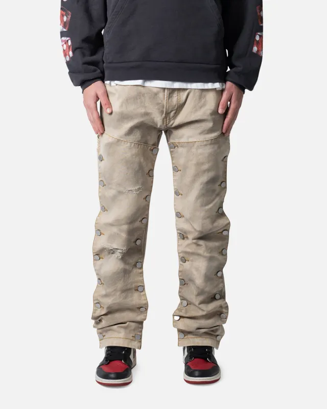MNML V624 Snap Off Baggy Pants Brown sold by Culture Kings
