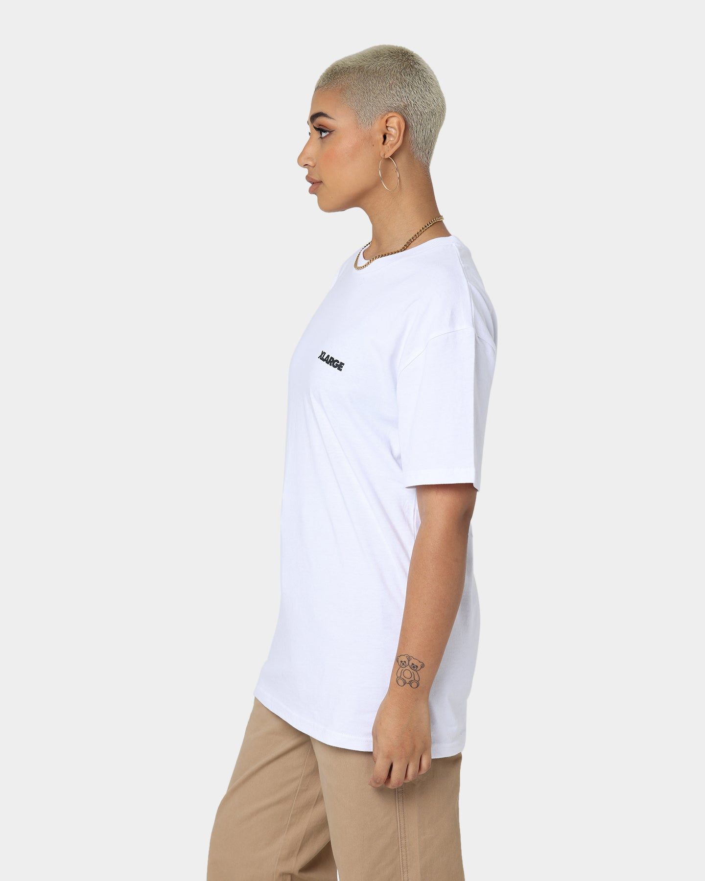 XLARGE 91 Text T-Shirt White sold by Culture Kings product image thumbnail 6