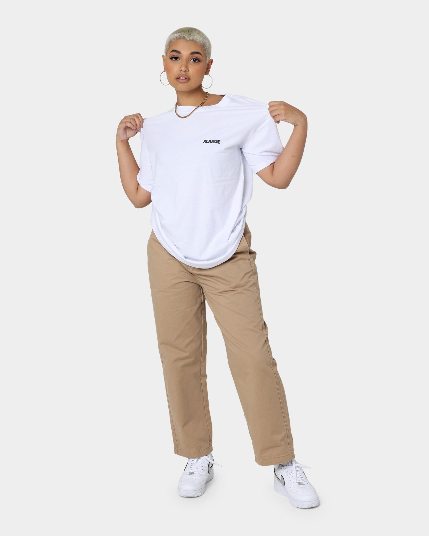 XLARGE 91 Text T-Shirt White sold by Culture Kings product image thumbnail 2