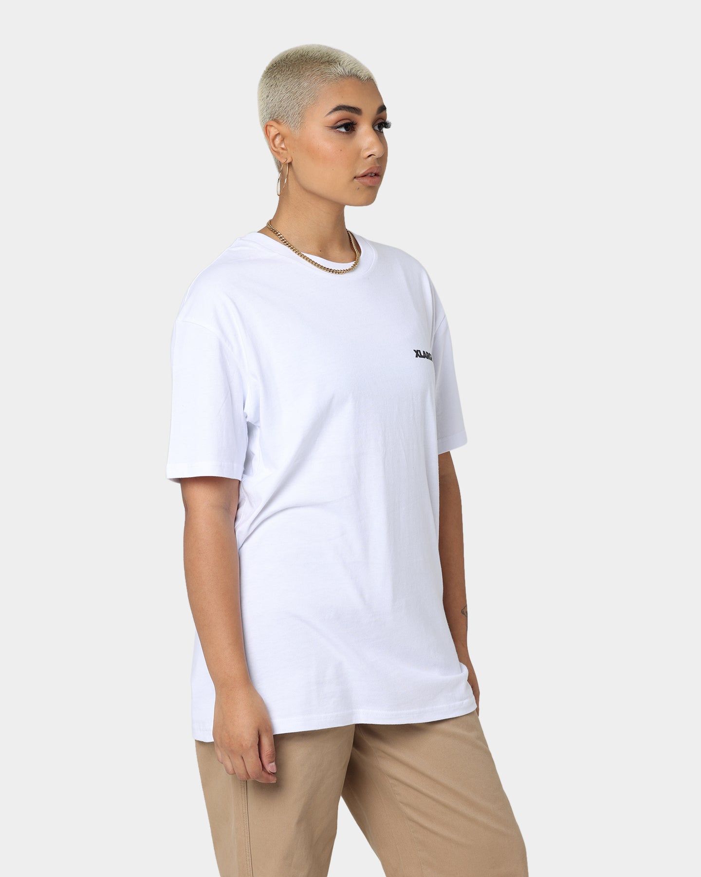 XLARGE 91 Text T-Shirt White sold by Culture Kings product image thumbnail 5