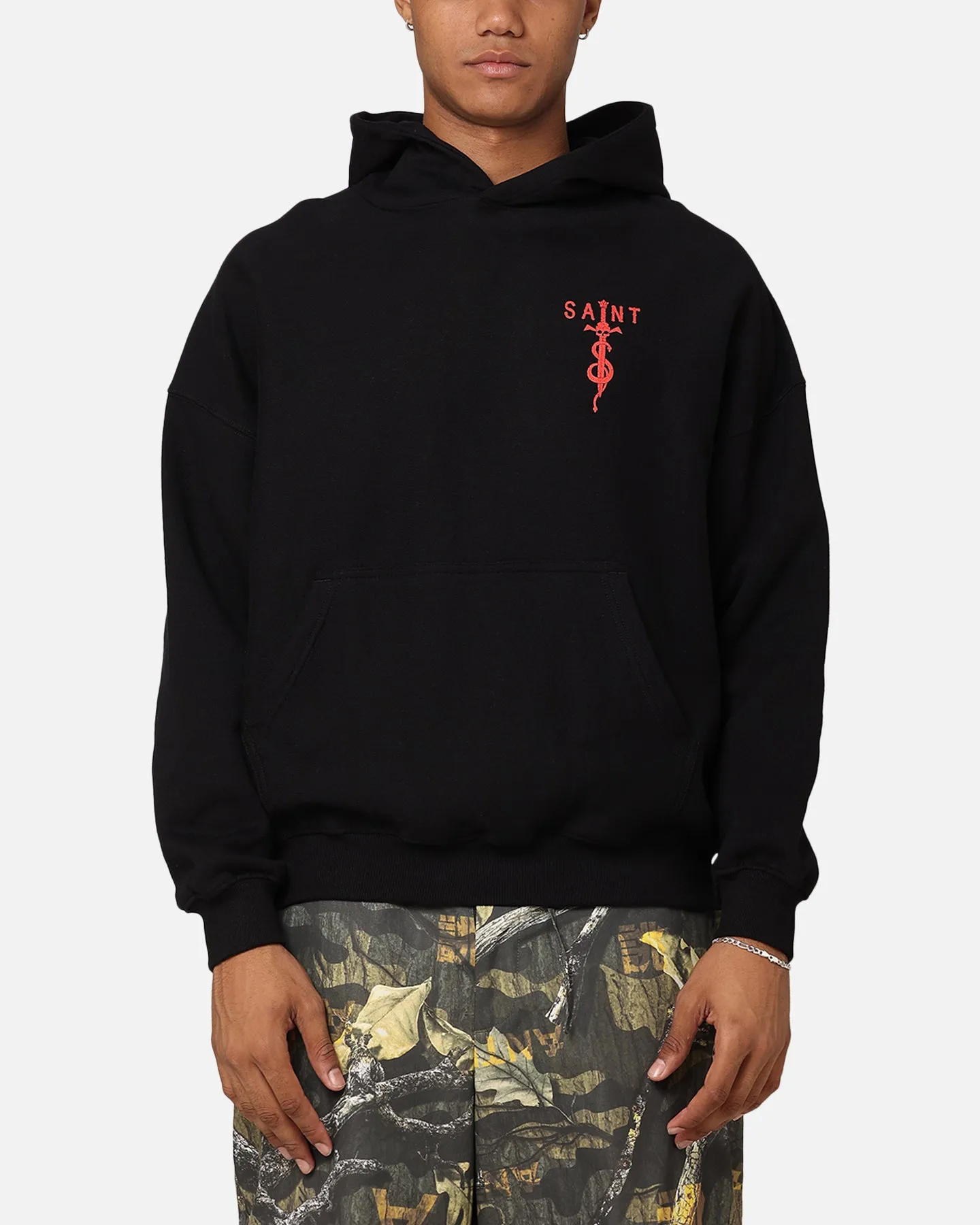 Saint Morta Daggers Premium Hoodie Black/Red sold by Culture Kings product image thumbnail 2