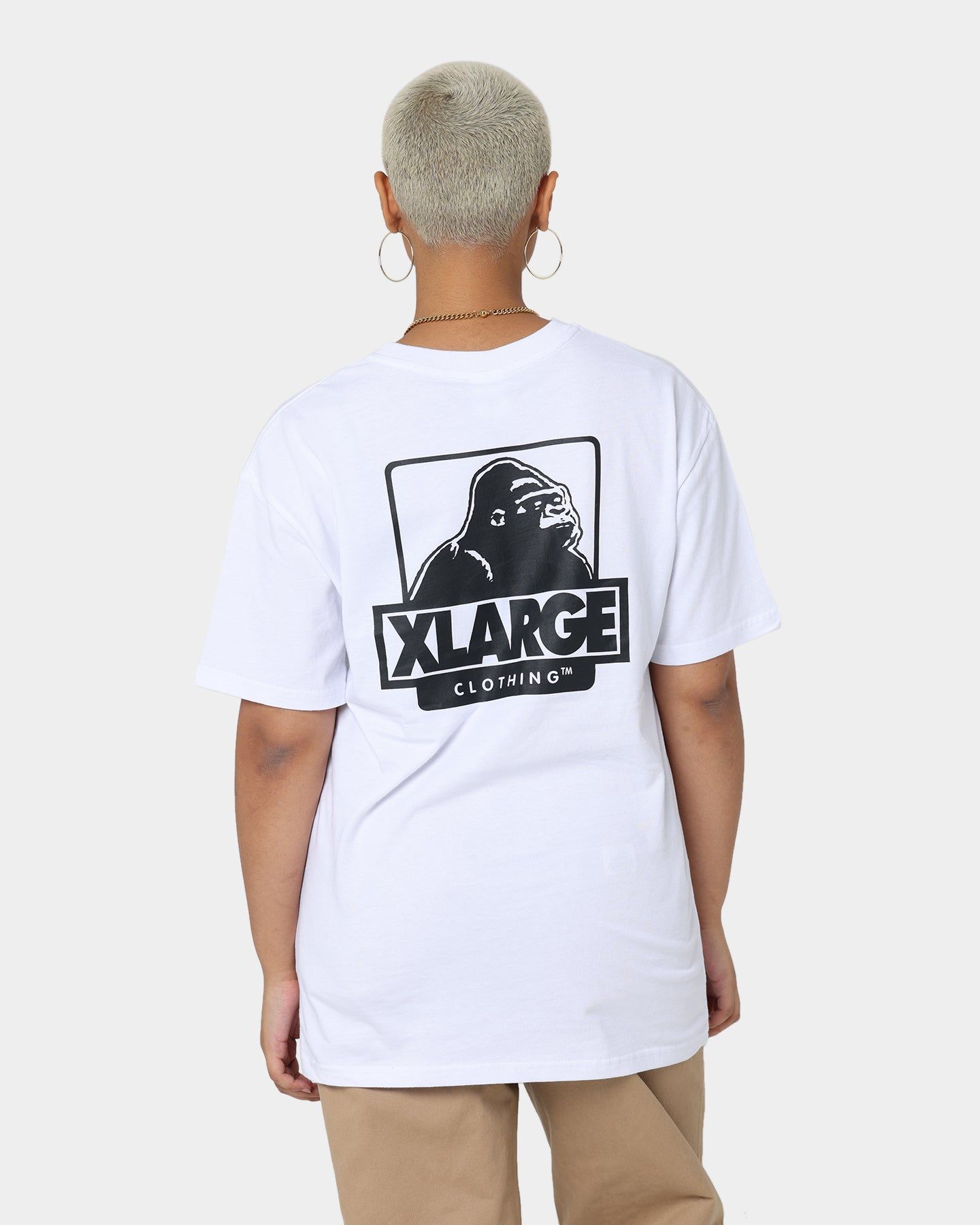 XLARGE 91 Text T-Shirt White sold by Culture Kings product image thumbnail 4