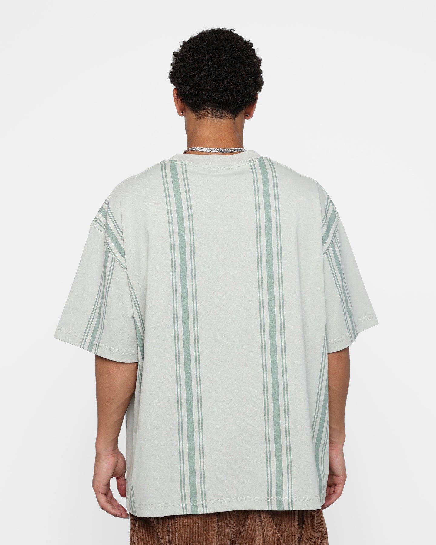 Students Golf Mullinax Knit Stripes T-Shirt Khaki sold by Culture Kings product image thumbnail 3