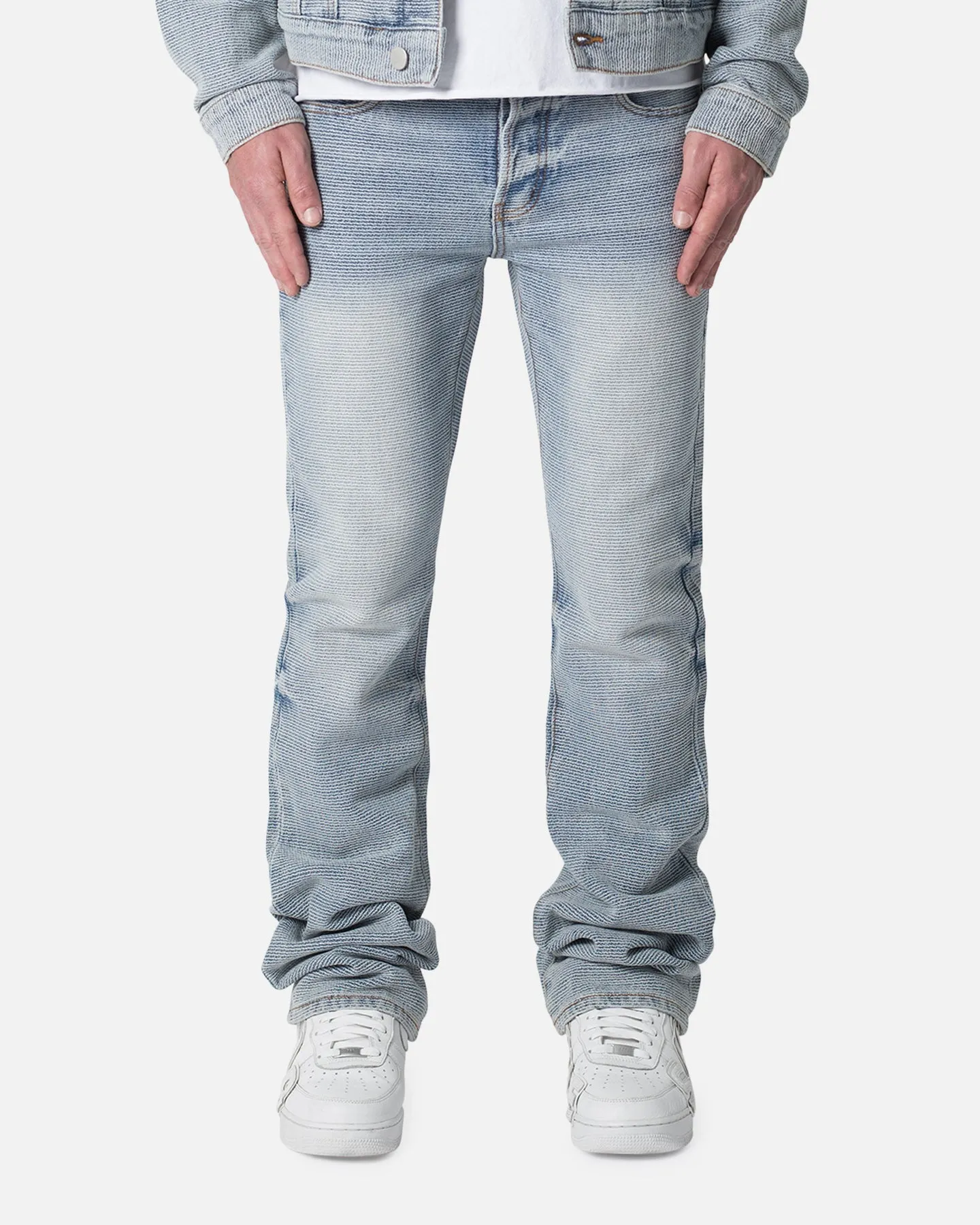 MNML B575 Flare Denim Jeans Blue sold by Culture Kings