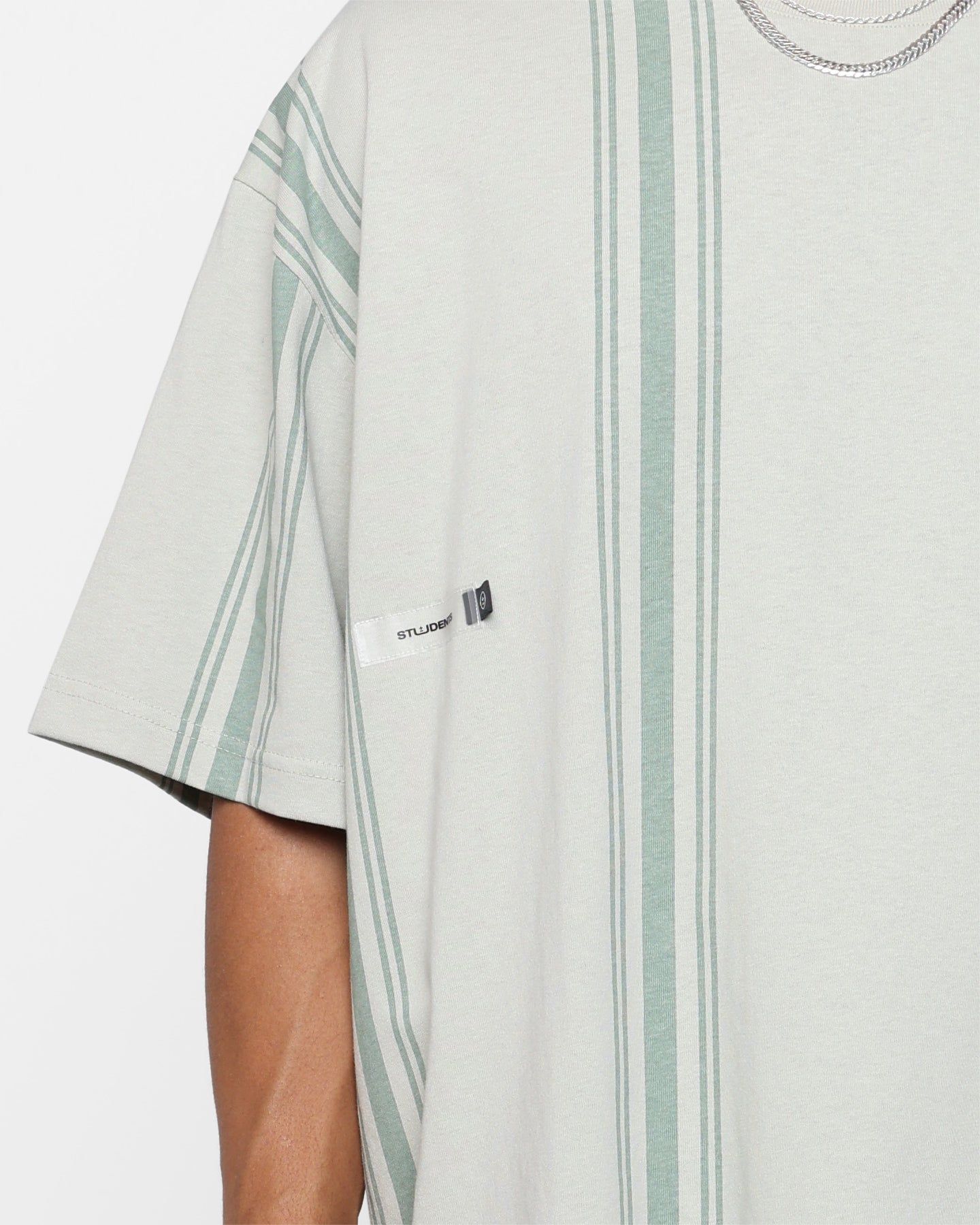 Students Golf Mullinax Knit Stripes T-Shirt Khaki sold by Culture Kings product image thumbnail 2