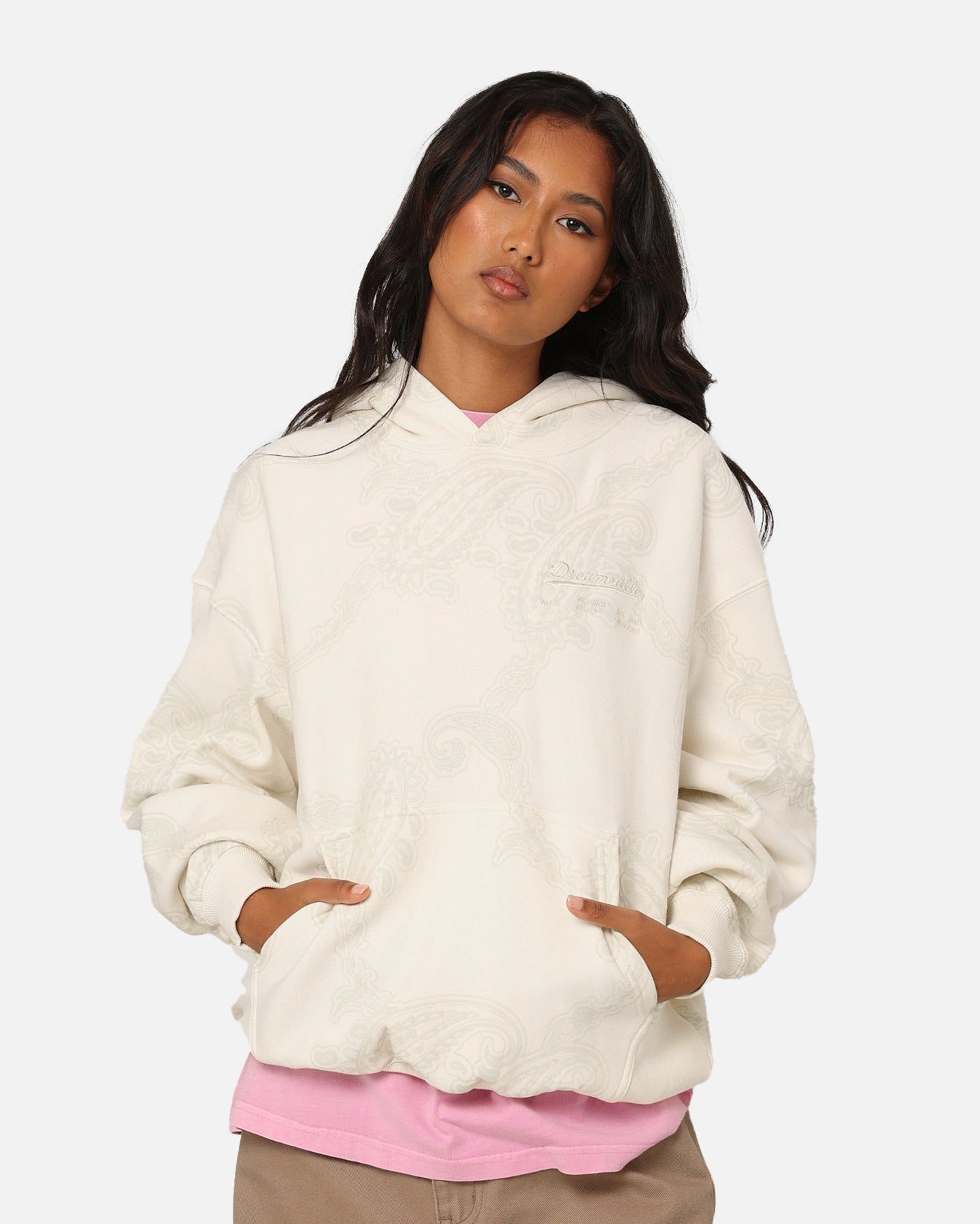 Dreamville Records Hoodie Cream sold by Culture Kings