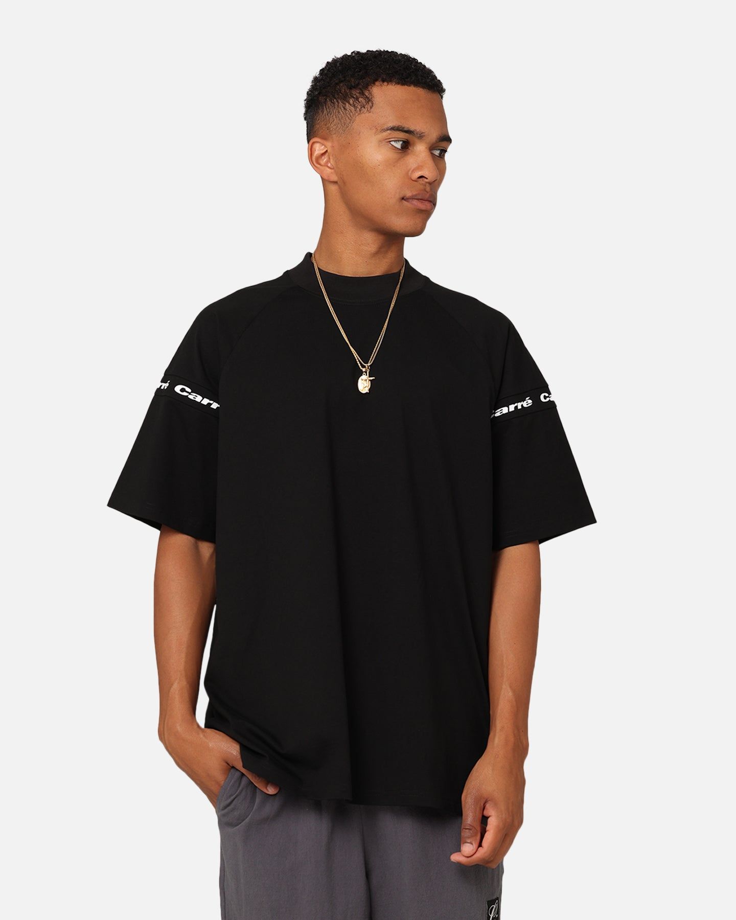 Carre Prime Oversized Raglan T-Shirt Black sold by Culture Kings