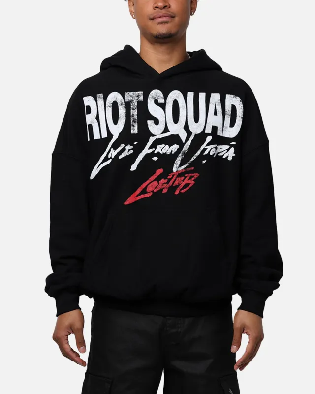 Loiter Riot Hoodie Black sold by Culture Kings