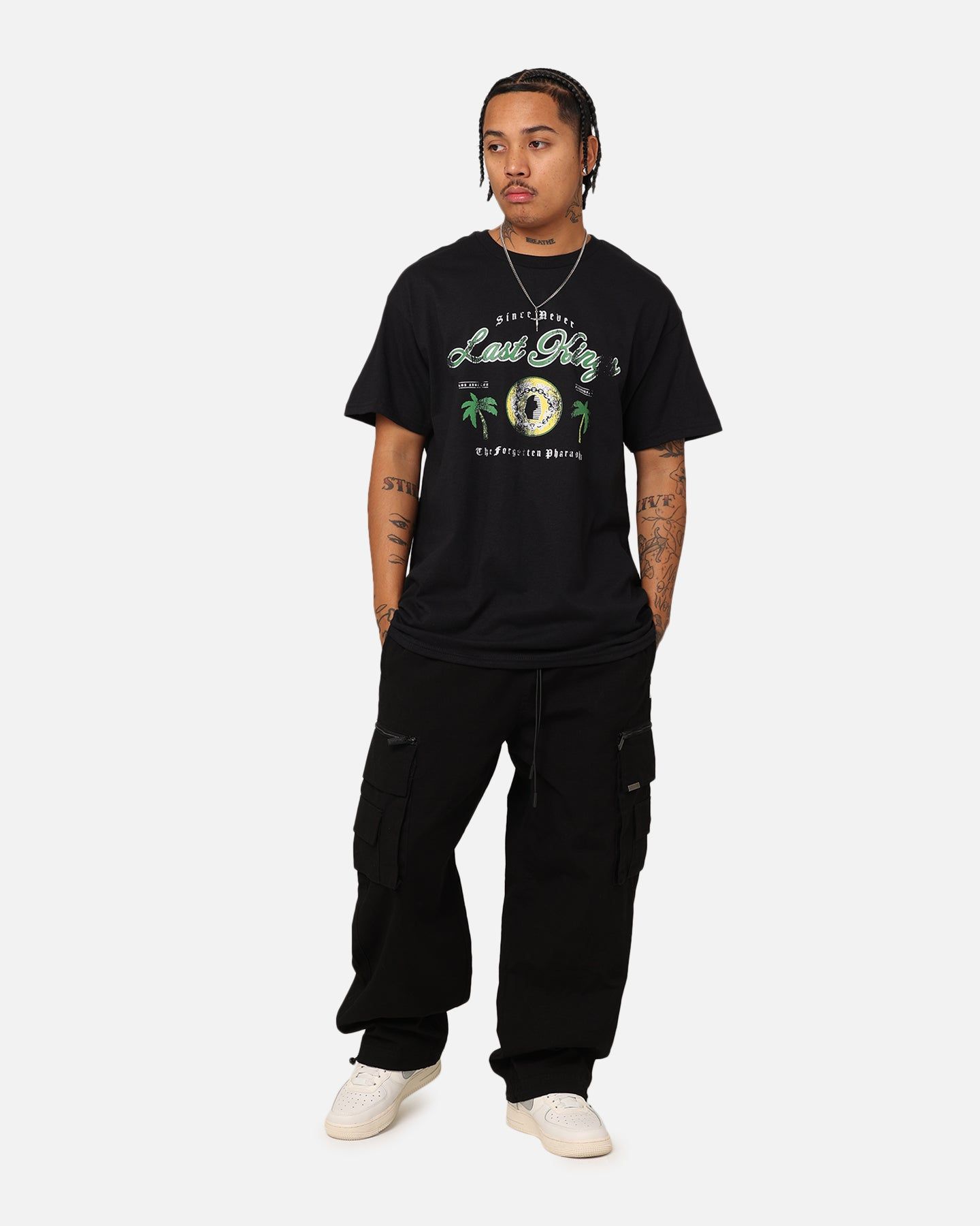 Last Kings Palm Trees T-Shirt Black sold by Culture Kings product image thumbnail 2