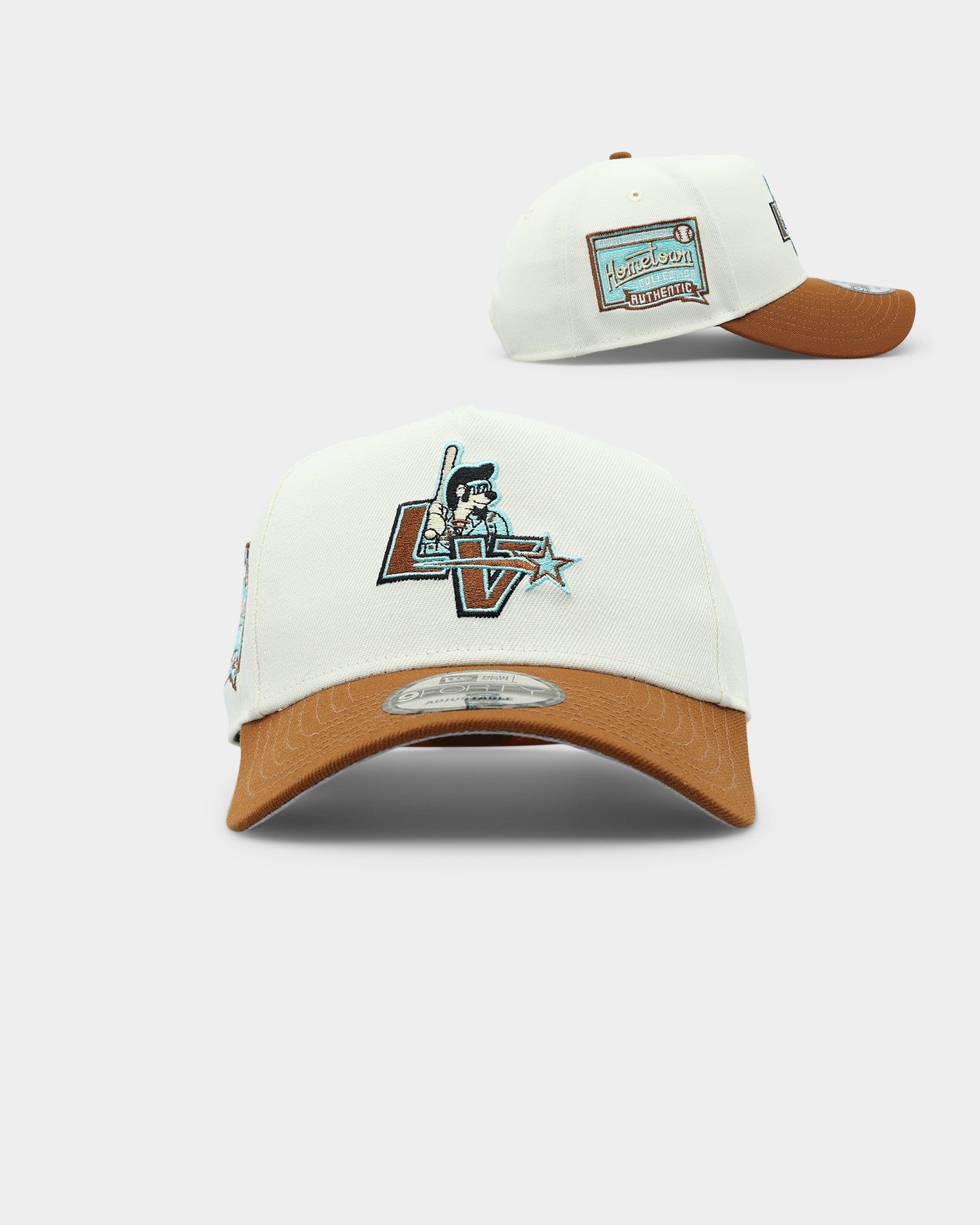 New Era Las Vegas Stars 'Toasted Peanut' 2-Tone 9FORTY A-Frame Snapback White sold by Culture Kings