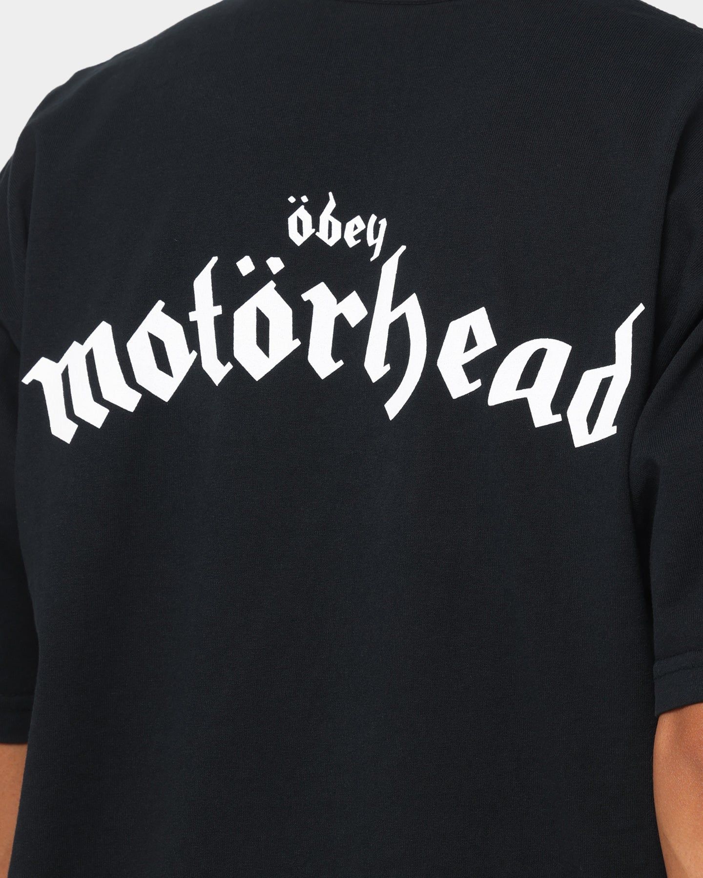 Obey Motorhead Iron Fist T-Shirt Off Black sold by Culture Kings product image thumbnail 7