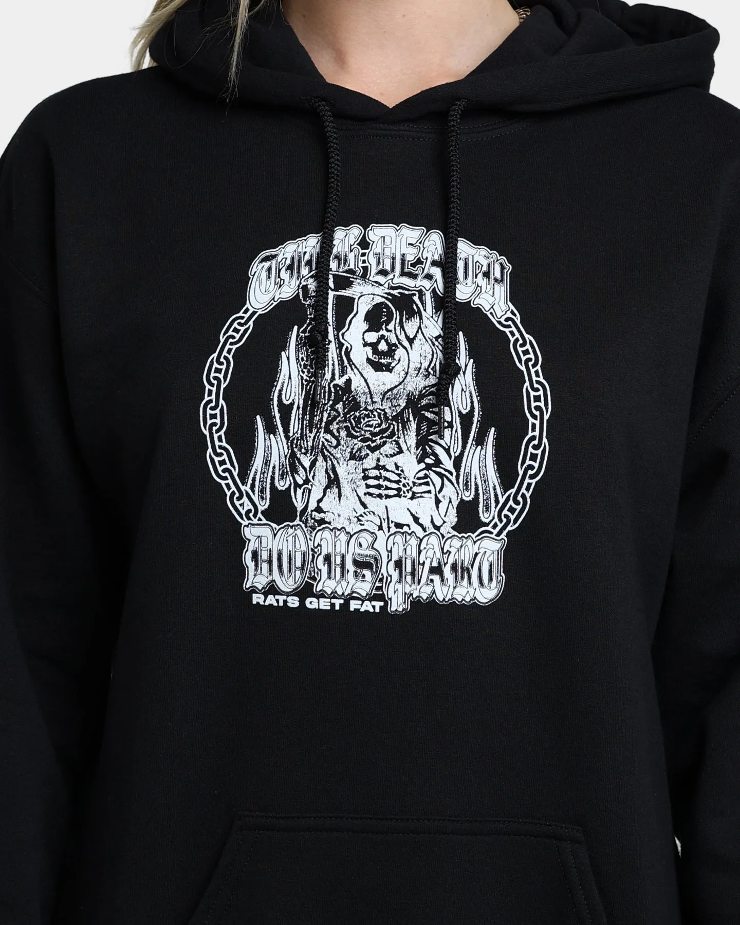 Rats Get Fat Till Death Hoodie Black sold by Culture Kings product image thumbnail 4