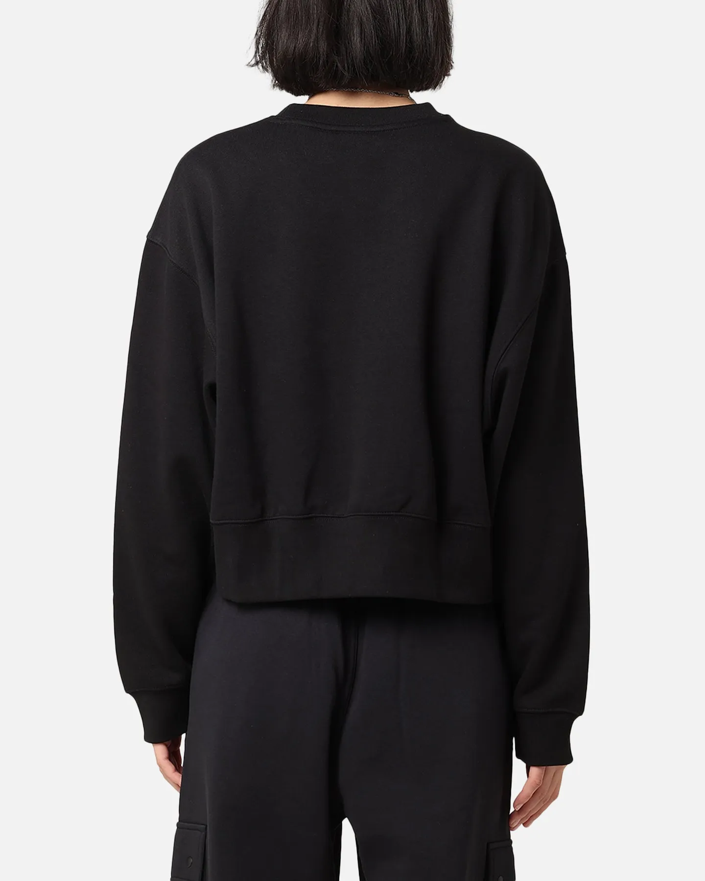 Adidas Women's Essentials Crewneck Sweatshirt Black sold by Culture Kings product image thumbnail 3