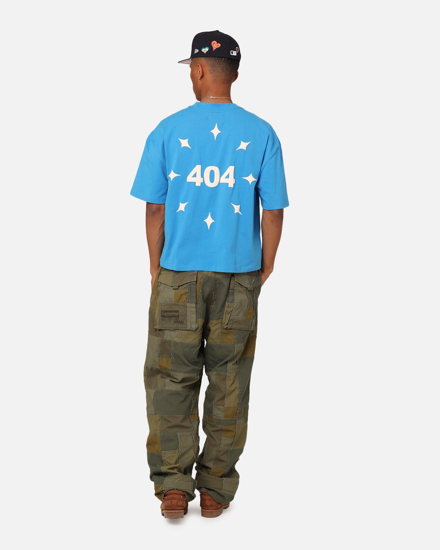 404 Mid Century Art T-Shirt Blue sold by Culture Kings product image thumbnail 3