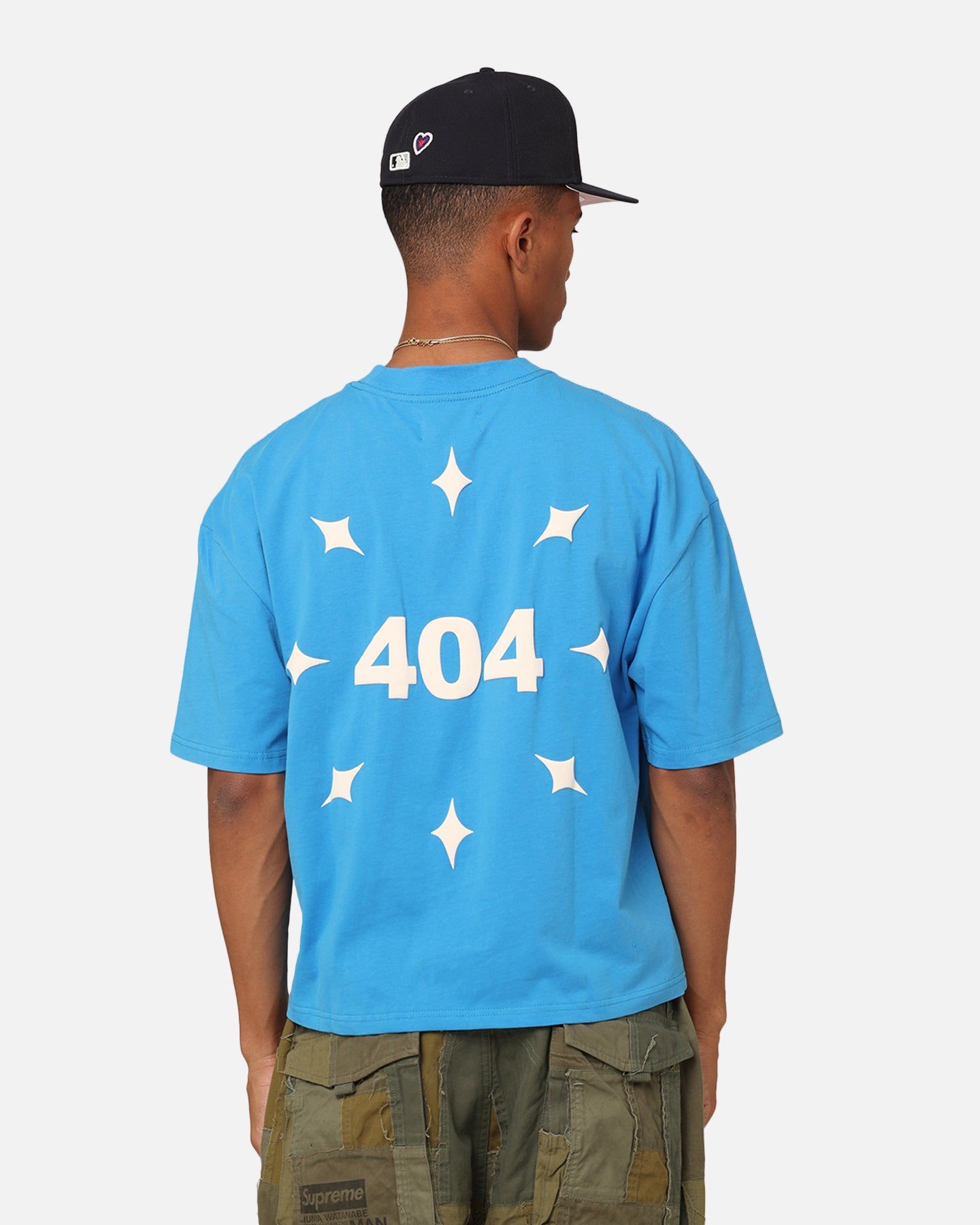404 Mid Century Art T-Shirt Blue sold by Culture Kings