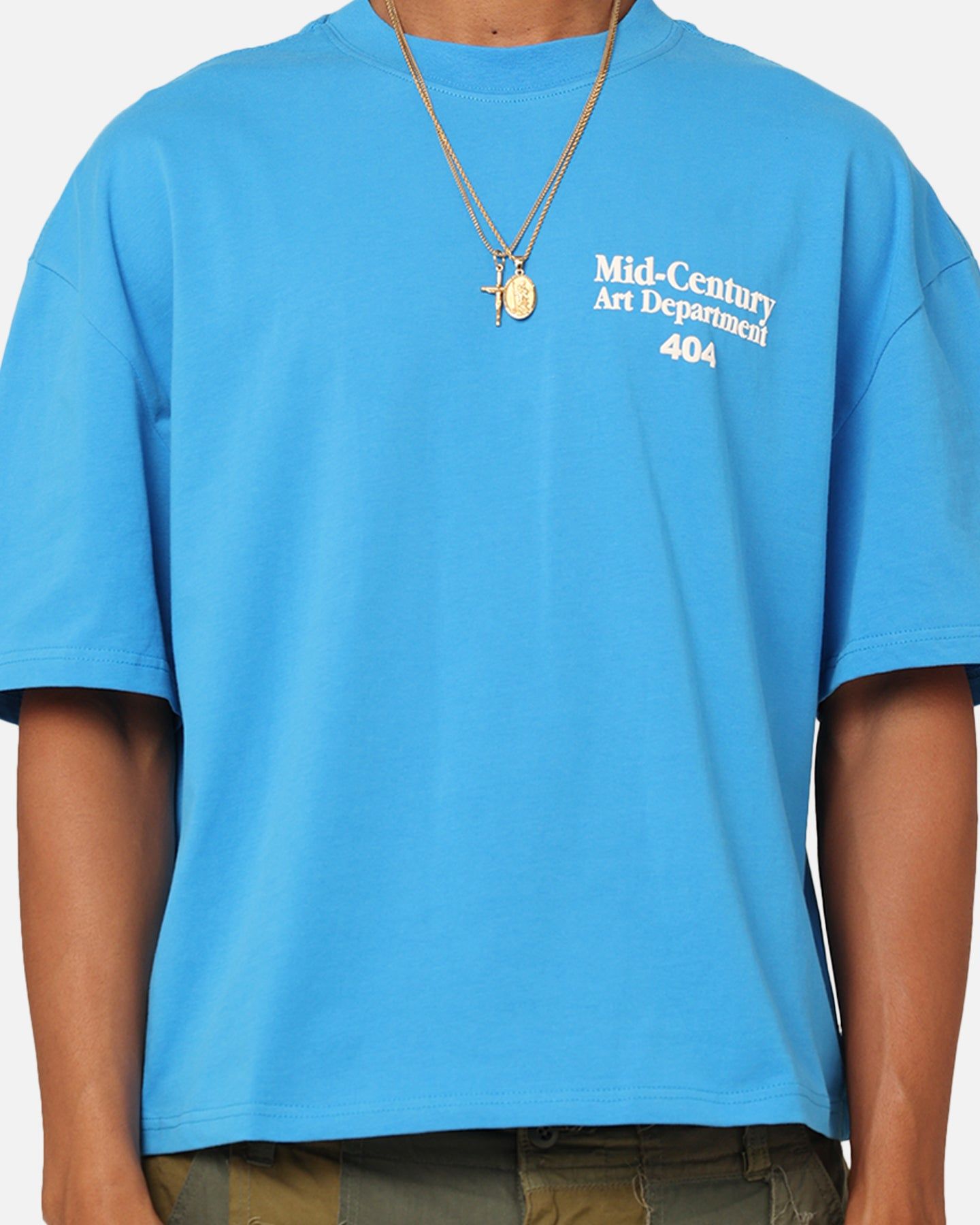 404 Mid Century Art T-Shirt Blue sold by Culture Kings product image thumbnail 4