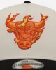 New Era Chicago Bulls 'Flame' 9FORTY A-Frame Snapback Chrome White/Black sold by Culture Kings