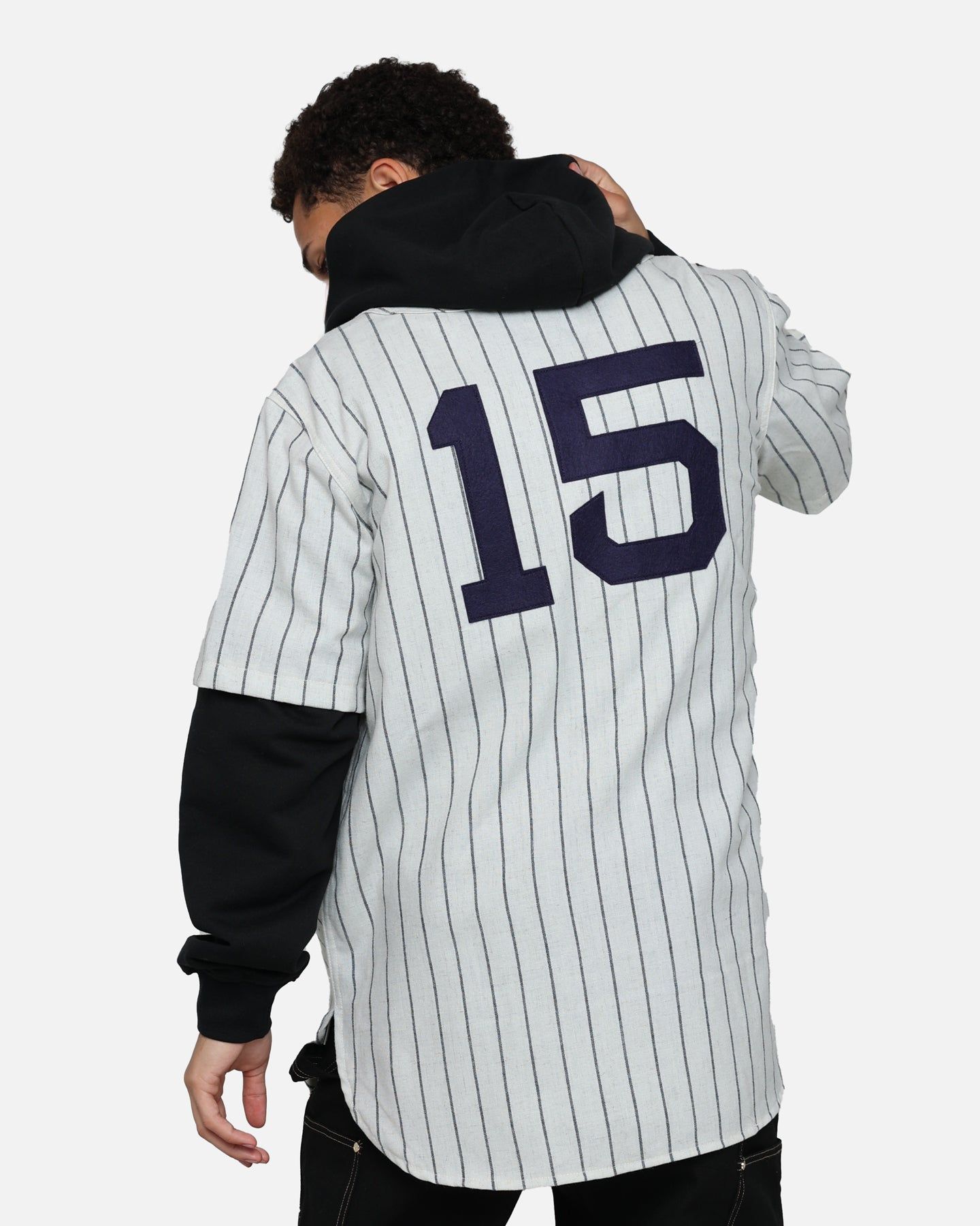 Ebbets Field Flannels New York Mammoths 1972 Home Jersey Grey sold by Culture Kings product image thumbnail 2