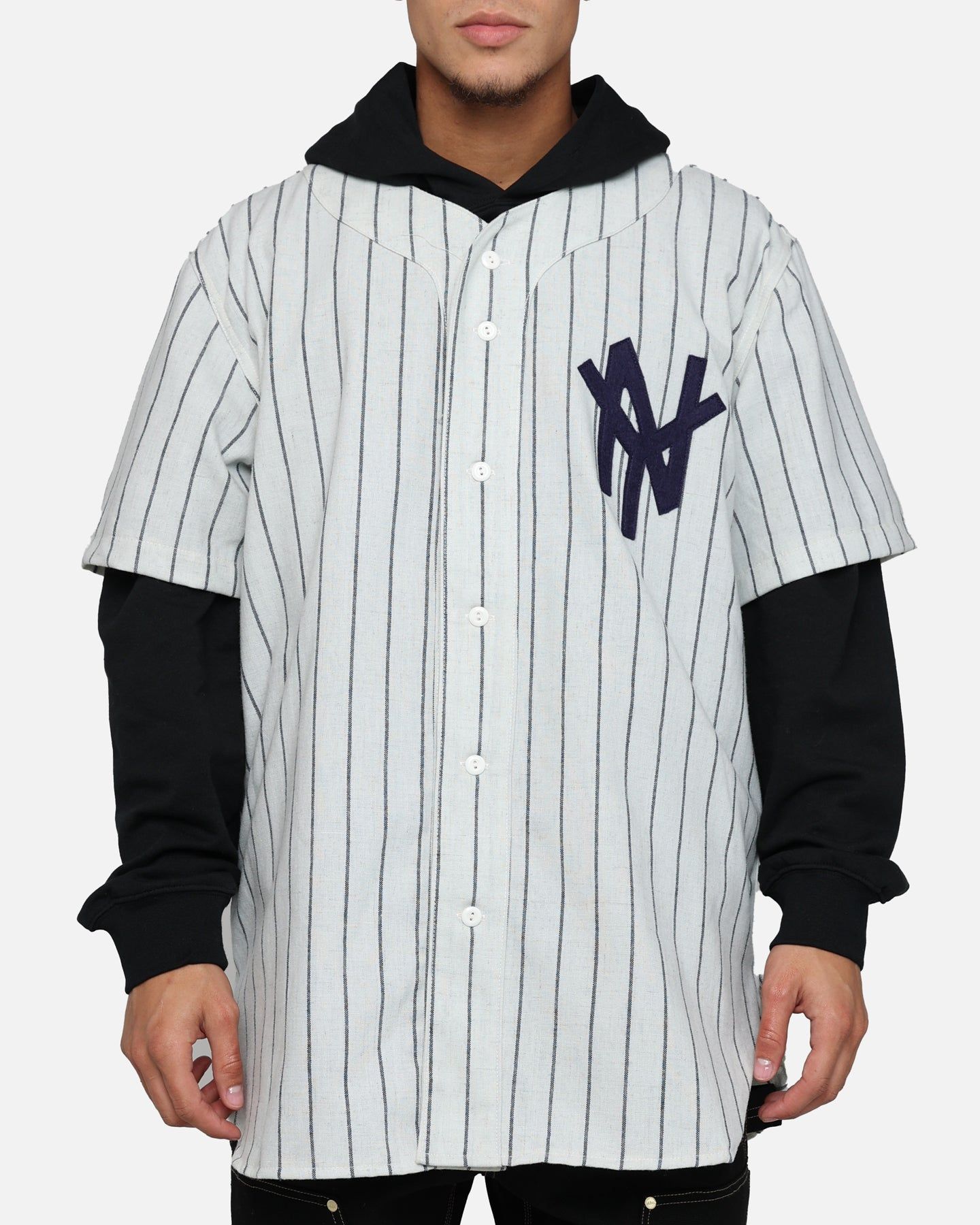 Ebbets Field Flannels New York Mammoths 1972 Home Jersey Grey sold by Culture Kings product image thumbnail 4