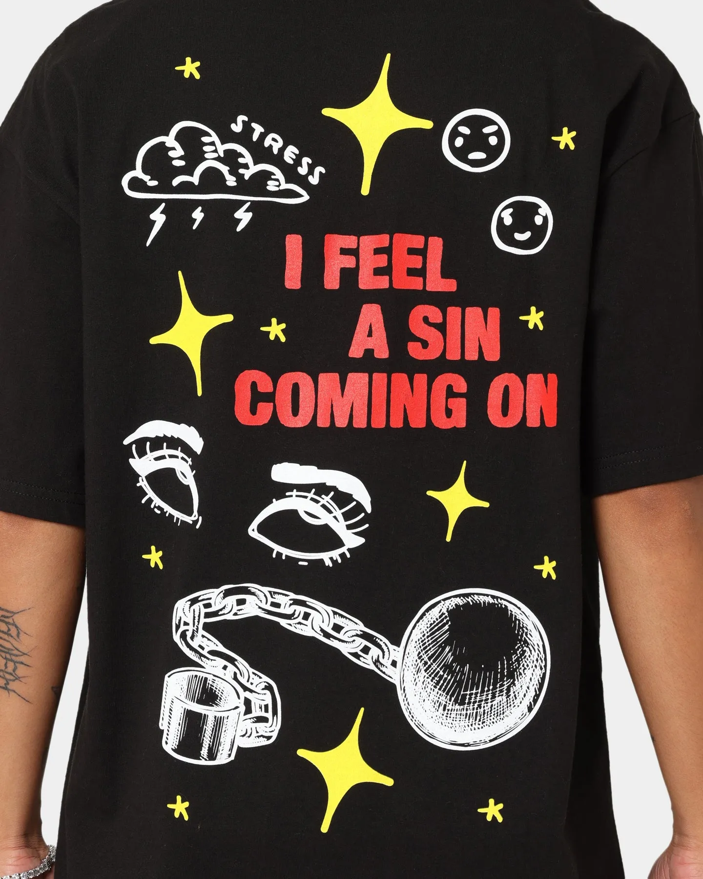 Rats Get Fat Sinners T-Shirt Black sold by Culture Kings product image thumbnail 5