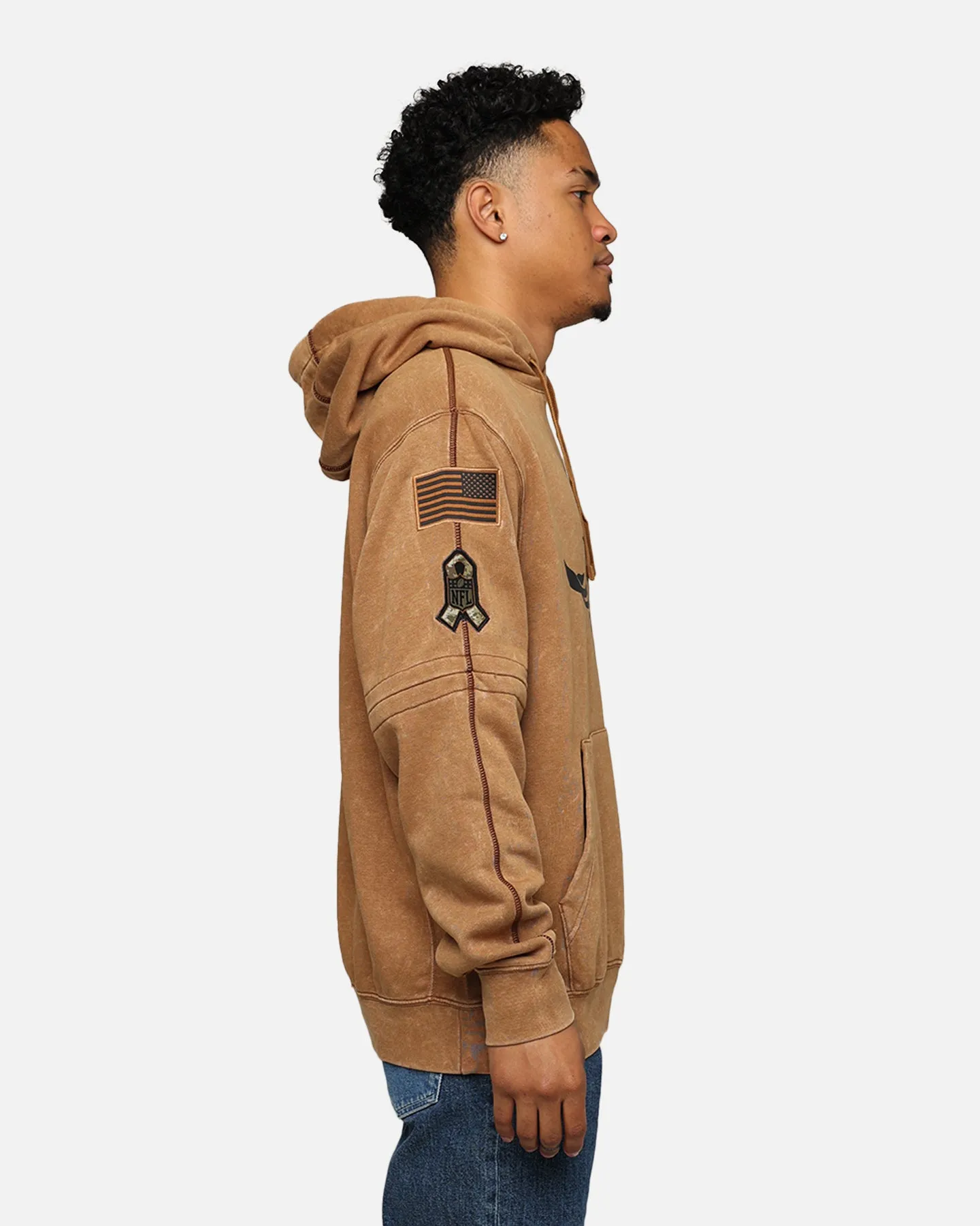 Nike Miami Dolphins 'Salute To Service' Pullover Hoodie Ale Brown/Caca sold by Culture Kings product image thumbnail 4