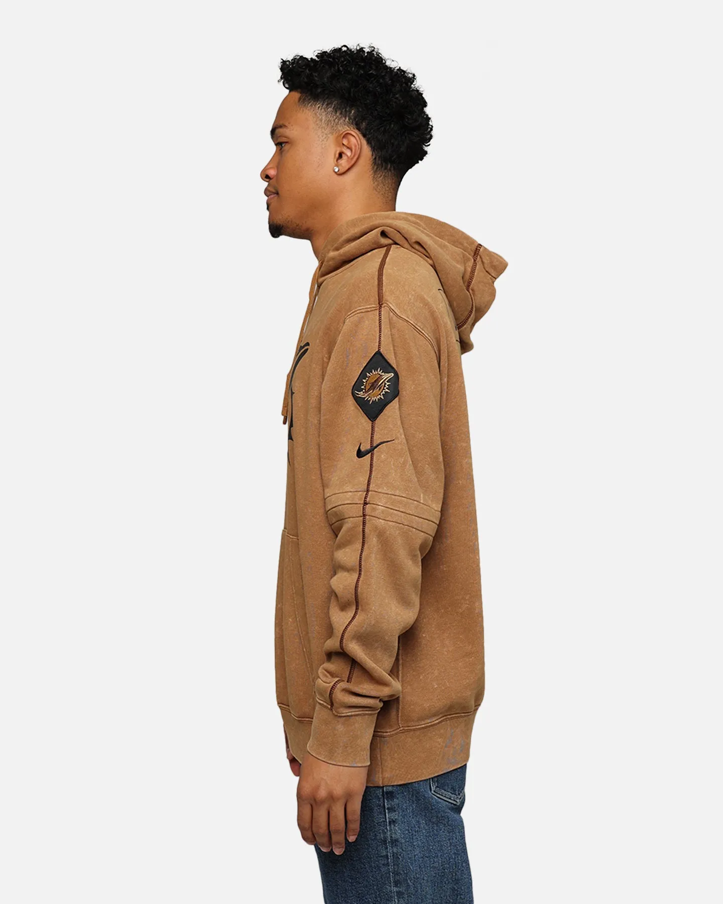 Nike Miami Dolphins 'Salute To Service' Pullover Hoodie Ale Brown/Caca sold by Culture Kings product image thumbnail 5