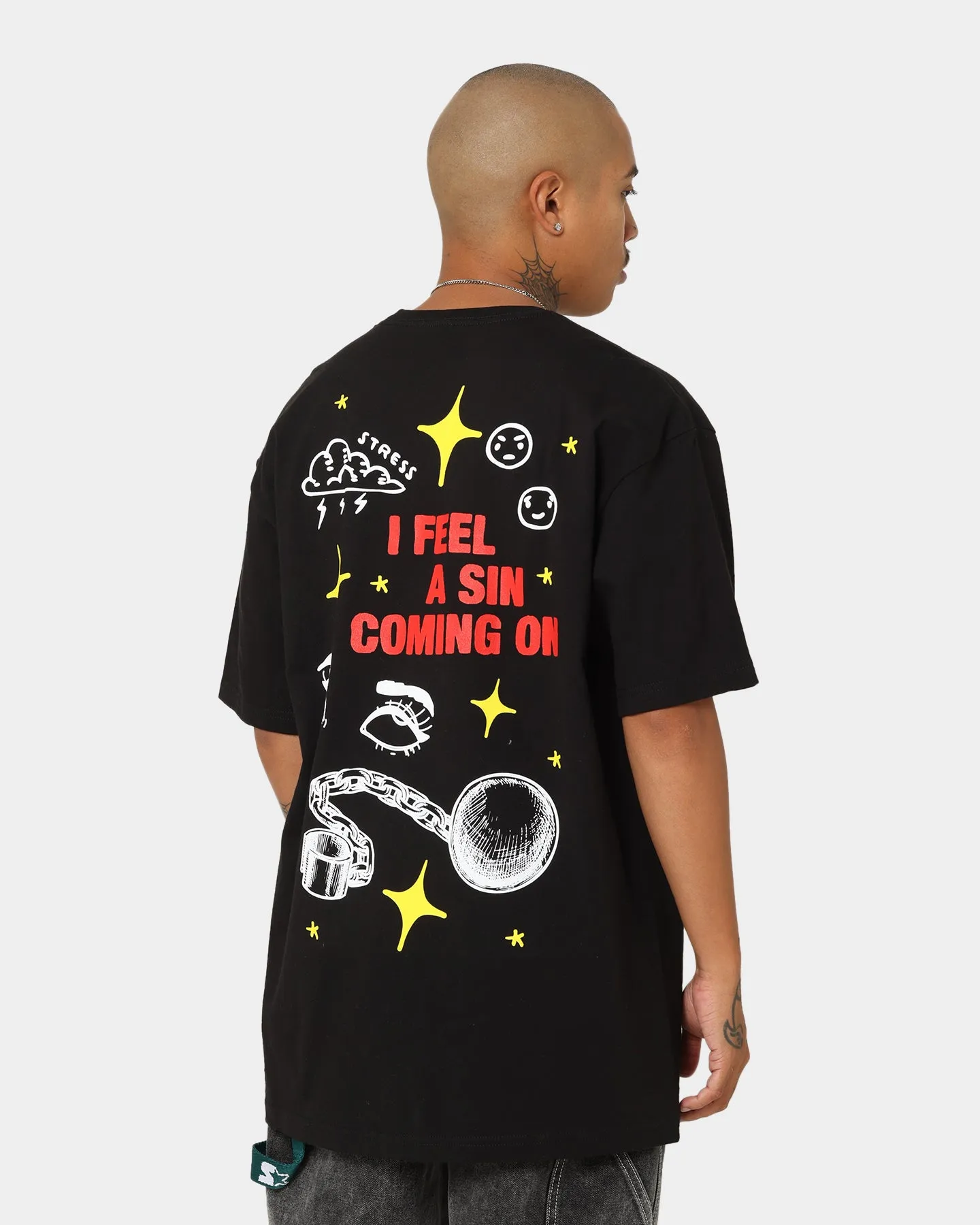 Rats Get Fat Sinners T-Shirt Black sold by Culture Kings product image thumbnail 2