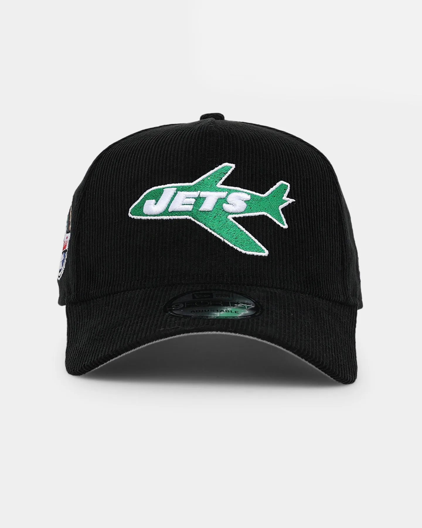 New Era New York Jets 'NFL Season' Corduroy 9FORTY A-Frame Snapback Black/OTC sold by Culture Kings