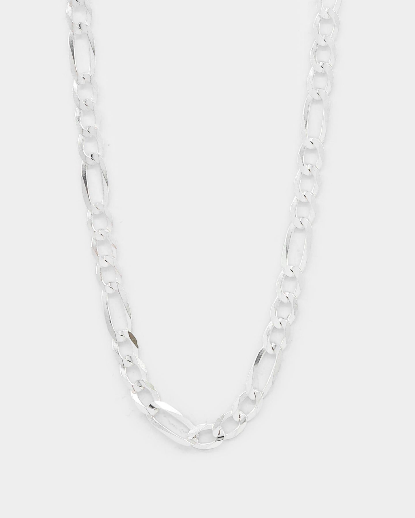 House Of Auric 4.8mm Figaro Chain Sterling Silver sold by Culture Kings product image thumbnail 2