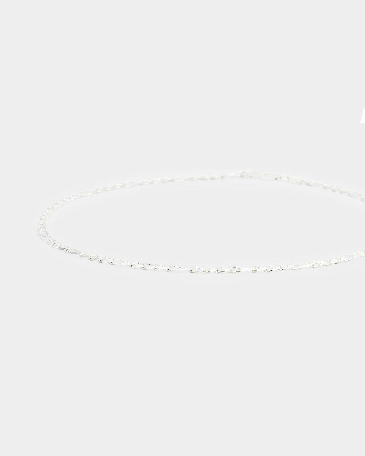 House Of Auric 4.8mm Figaro Chain Sterling Silver sold by Culture Kings product image thumbnail 7