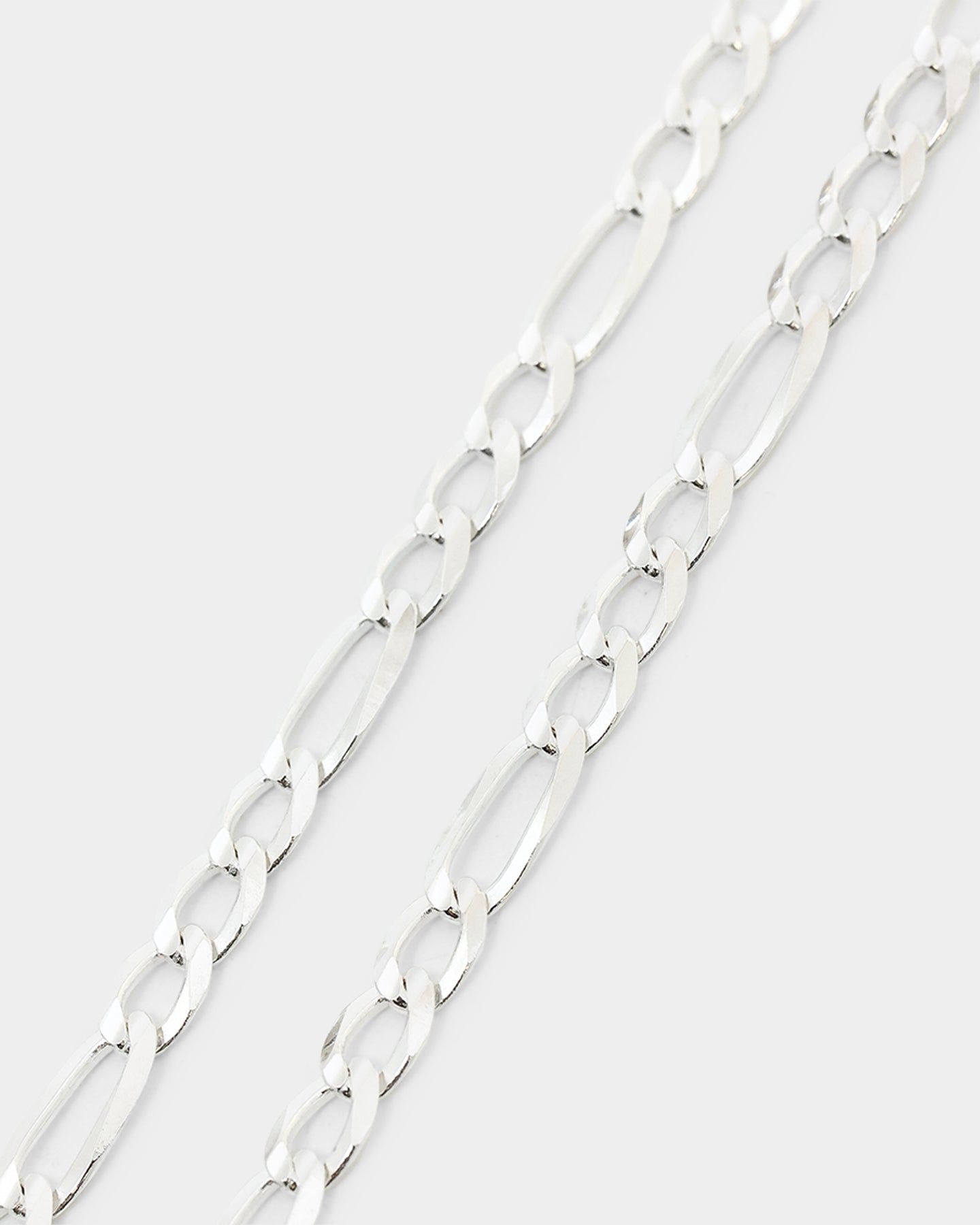 House Of Auric 4.8mm Figaro Chain Sterling Silver sold by Culture Kings product image thumbnail 8