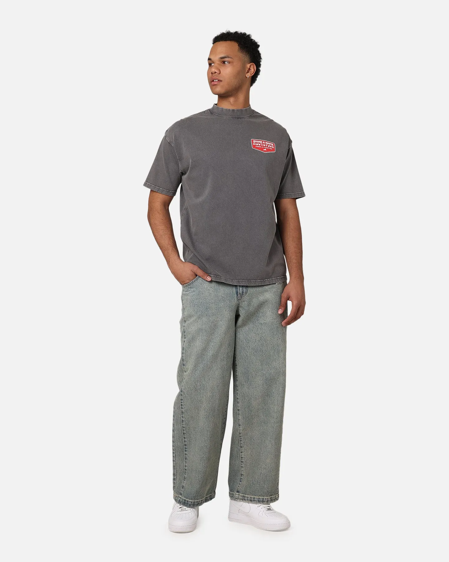 404 Trailblazer T-Shirt Washed Charcoal sold by Culture Kings product image thumbnail 4