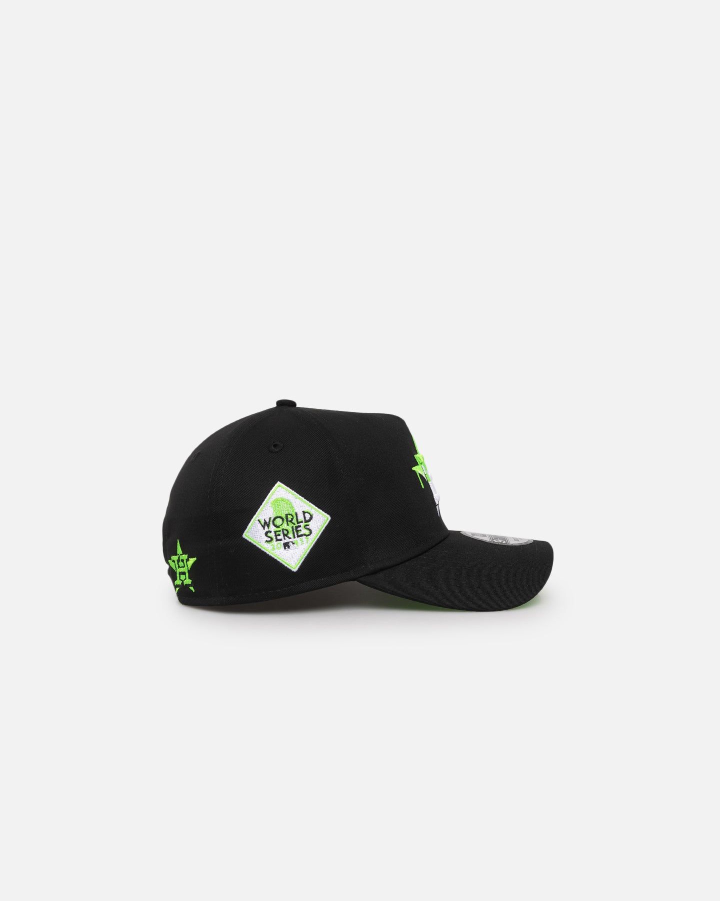 New Era Houston Astros "Drip Logo" 9FORTY A-Frame Snapback Black/White/Green sold by Culture Kings product image thumbnail 3