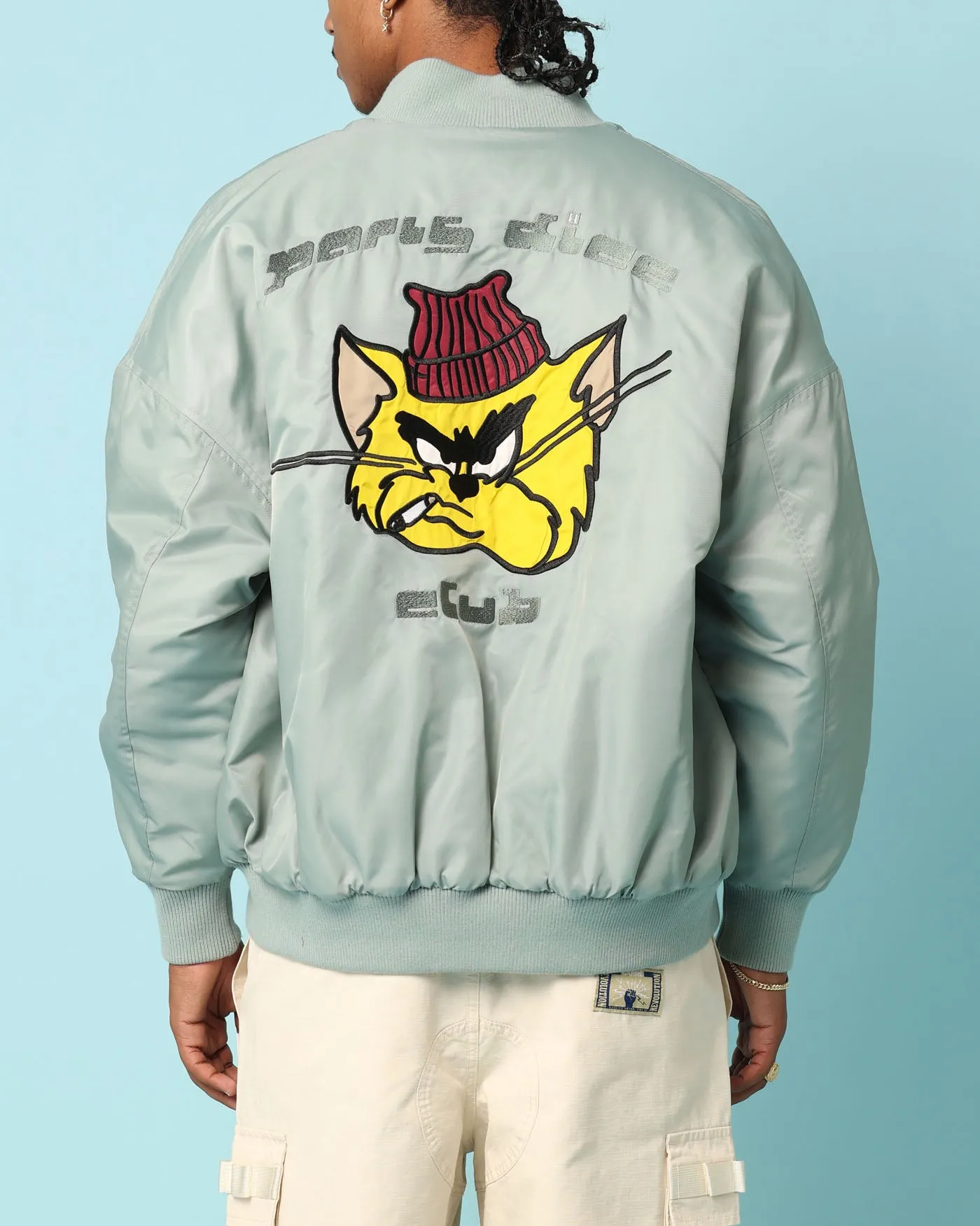 Carré Big Cat Bomber Jacket Green sold by Culture Kings product image thumbnail 4