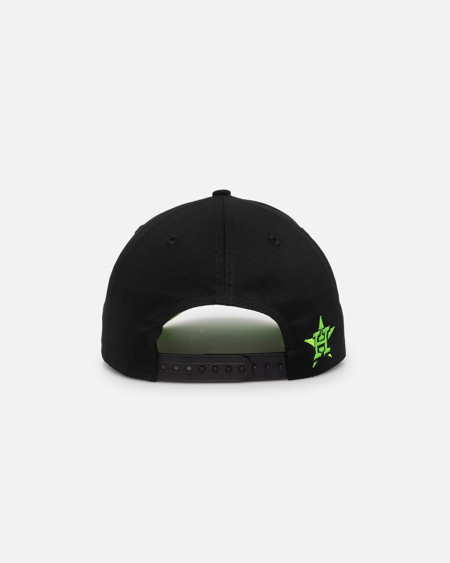New Era Houston Astros "Drip Logo" 9FORTY A-Frame Snapback Black/White/Green sold by Culture Kings product image thumbnail 2
