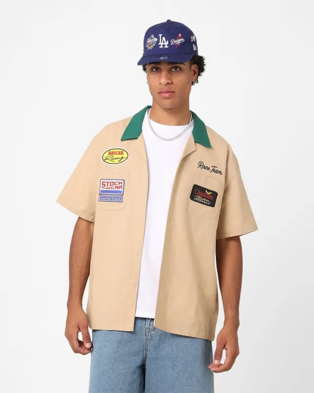 The New Establishment CMS Race Team Shirt Stone/Green sold by Culture Kings