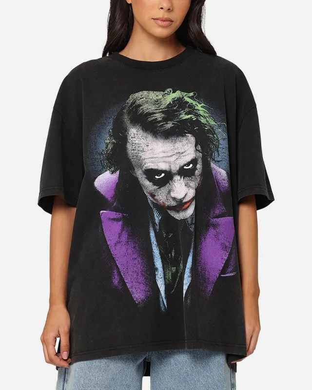 American Thrift X DC Batman The Joker Magic Trick Heavy T-Shirt Vintage Black sold by Culture Kings