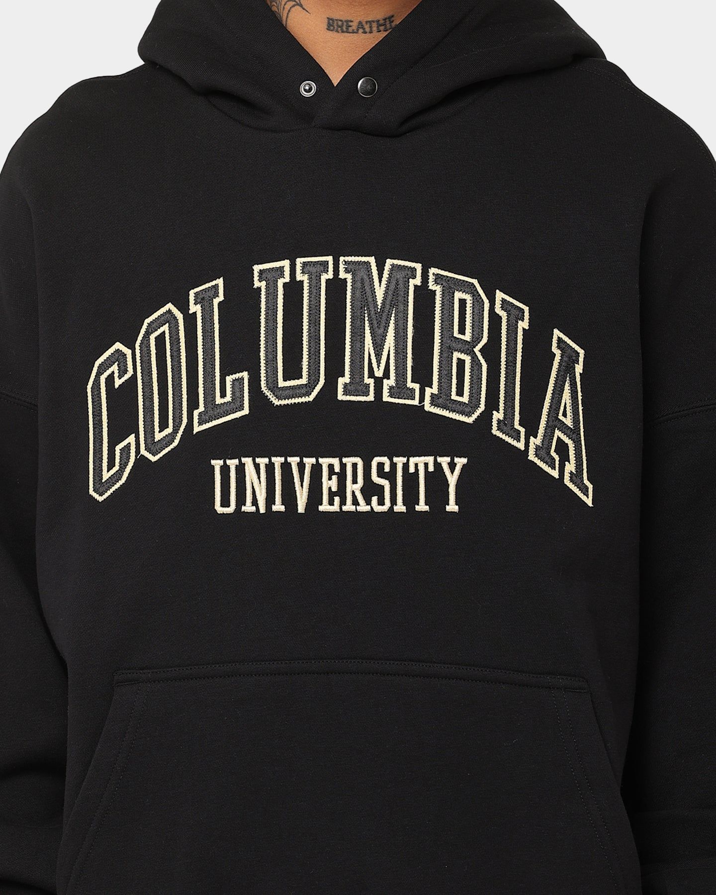 The New Establishment Prime Ivy League Columbia Hoodie Black sold by Culture Kings product image thumbnail 3