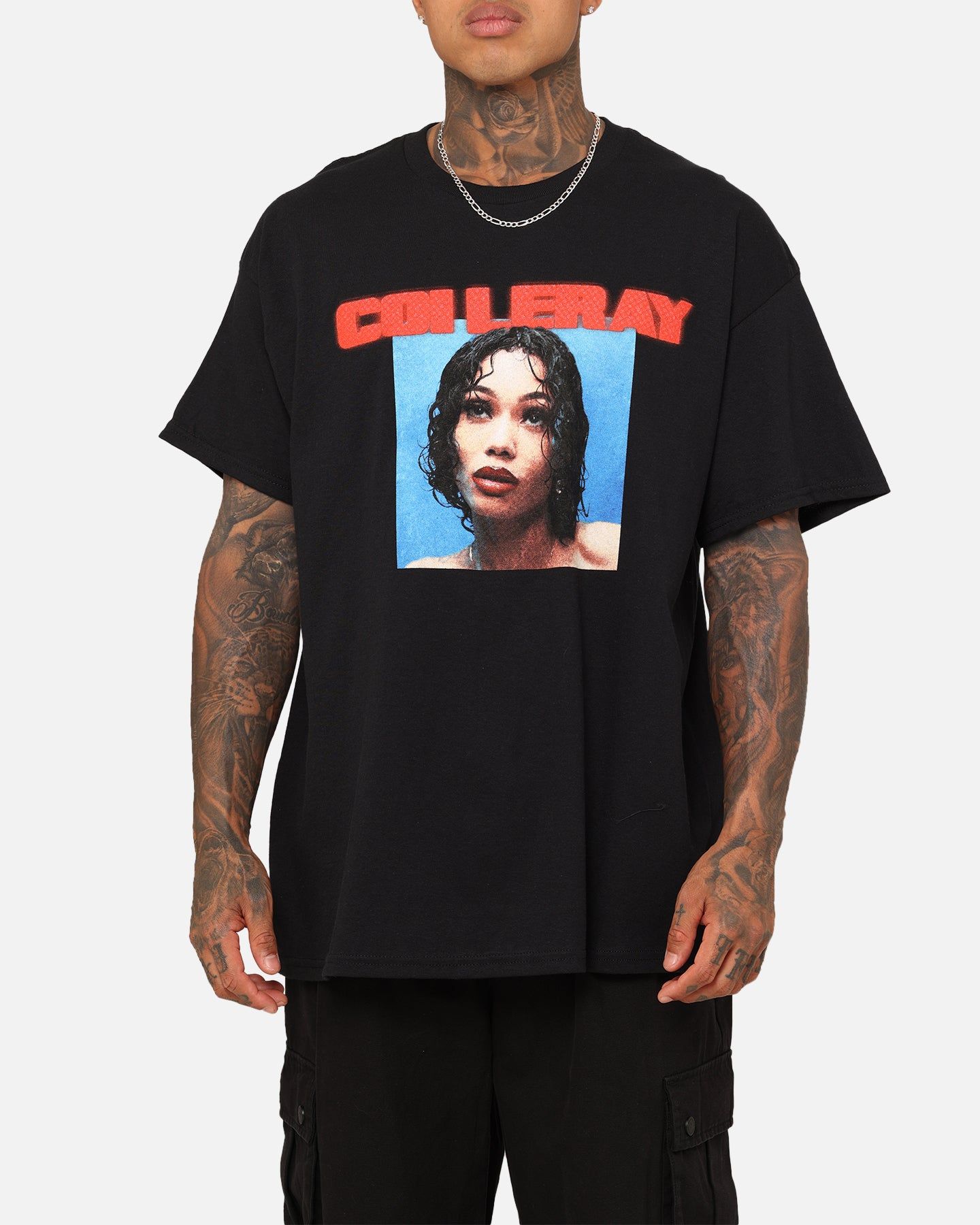 Coi Leray Photographic T-Shirt Black sold by Culture Kings product image thumbnail 3