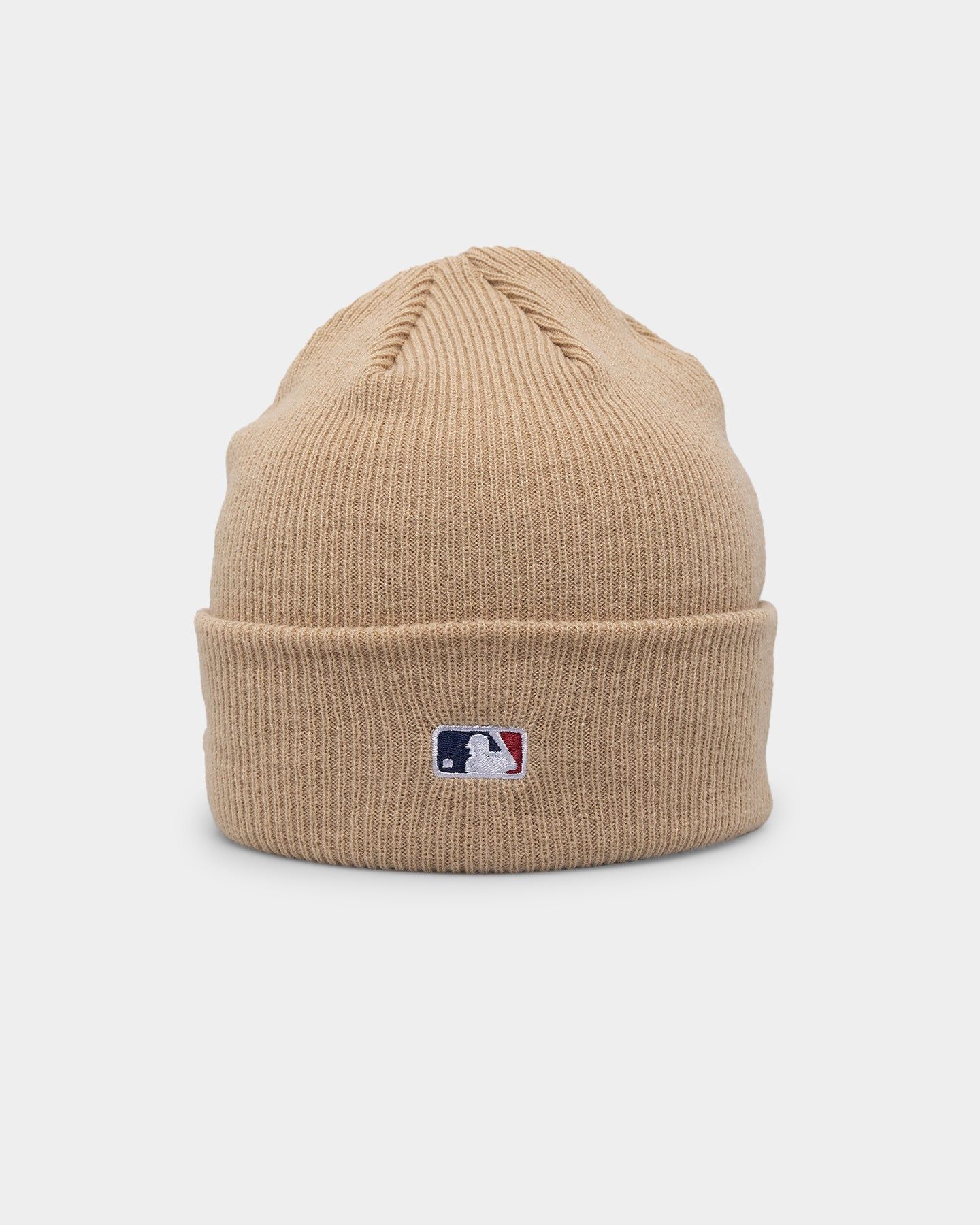 New Era New York Yankees Q223 Seasonal Knitted Beanie Light Beige sold by Culture Kings product image thumbnail 3