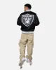 Pro Standard Las Vegas Raiders Rib Satin Jacket Black/Grey sold by Culture Kings