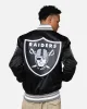 Pro Standard Las Vegas Raiders Rib Satin Jacket Black/Grey sold by Culture Kings
