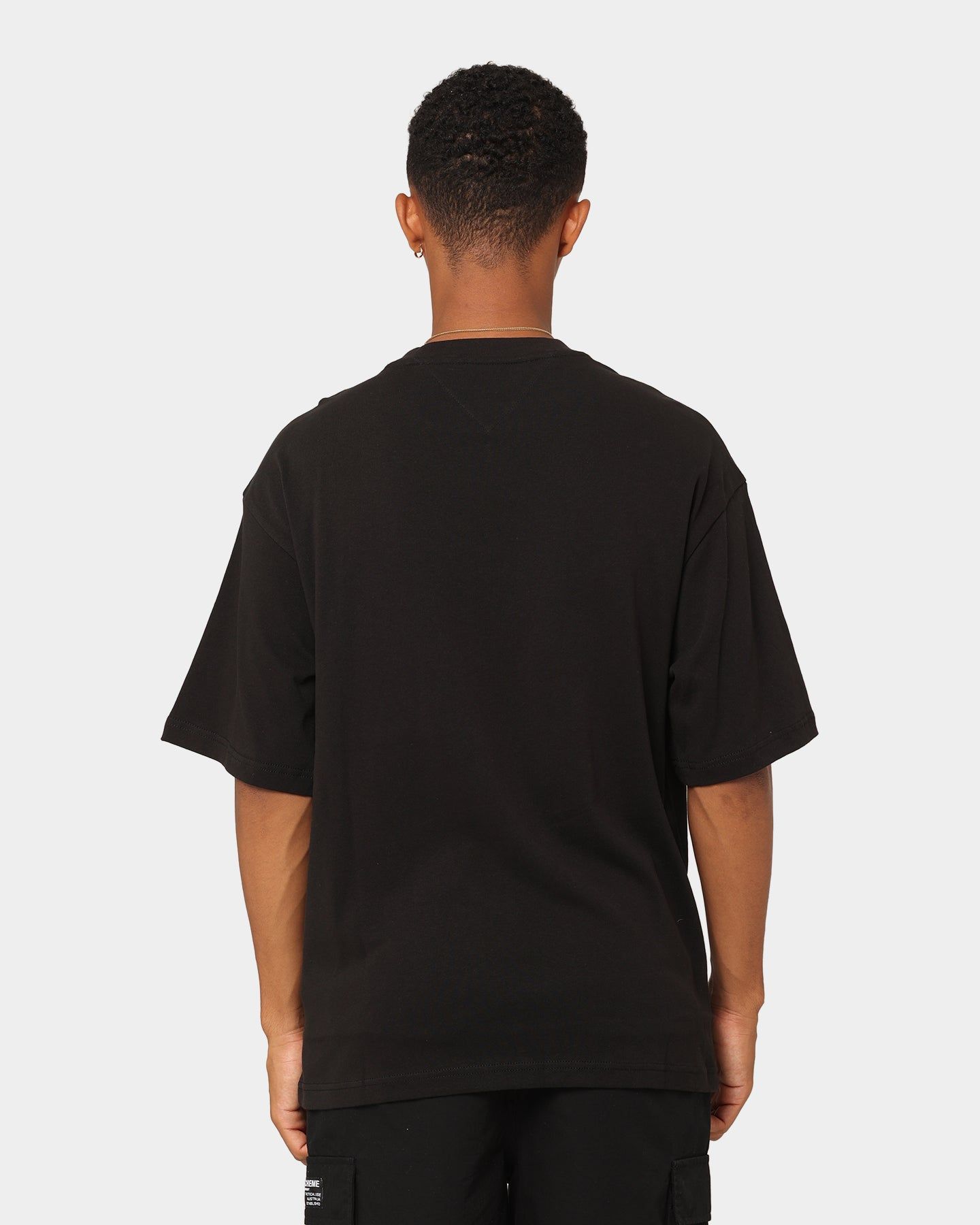 Tommy Jeans TJM Essential Crewneck Skate T-Shirt Black sold by Culture Kings product image thumbnail 4