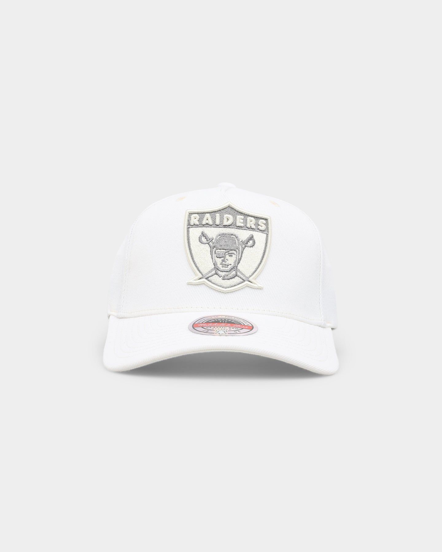 Mitchell & Ness Las Vegas Raiders 'State Of Mind' Snapback Vintage White sold by Culture Kings